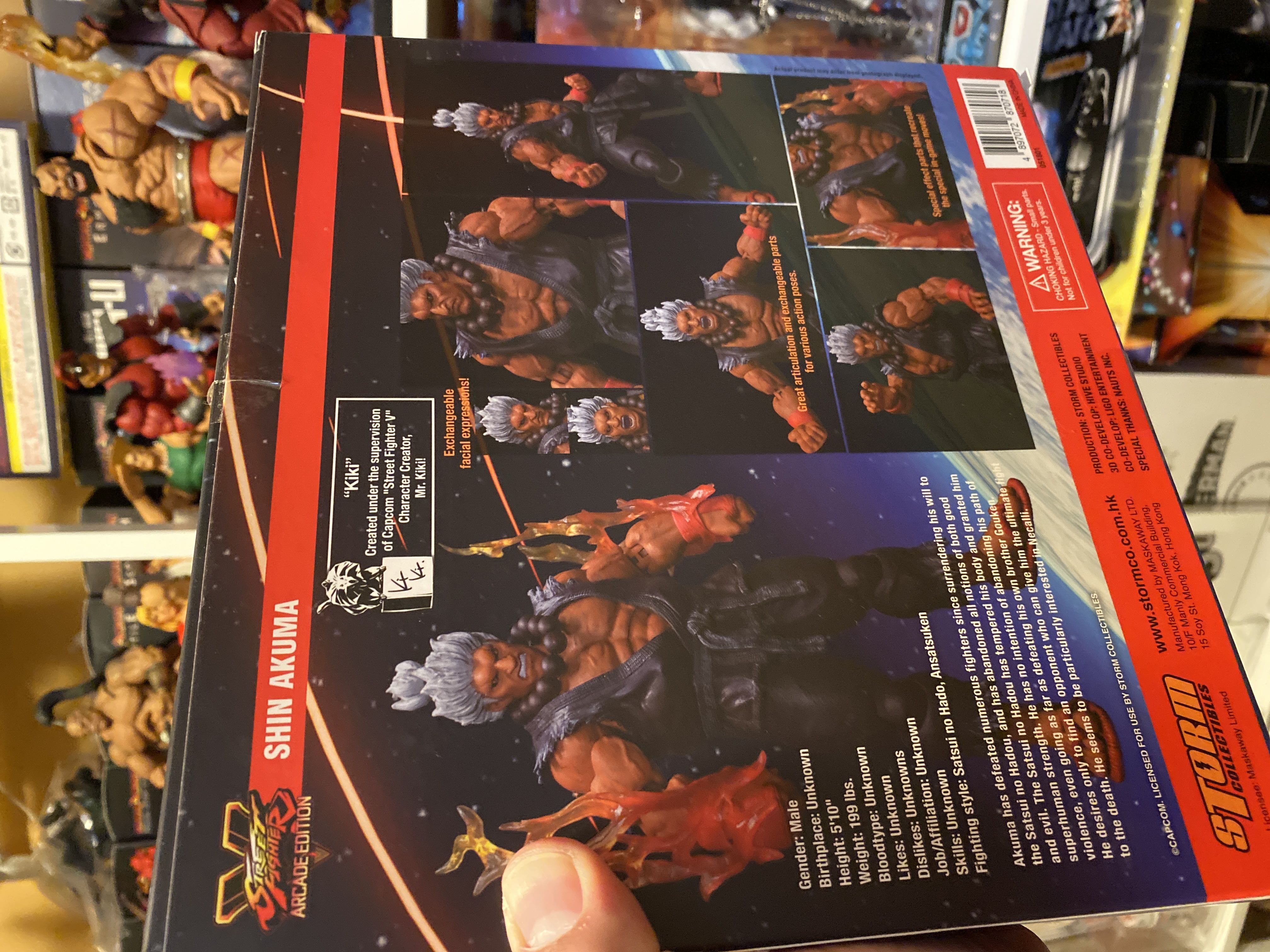 Storm Collectibles Street Fighter V Shin Akuma SDCC 2018 - Storm Collectibles action figure collectible [Barcode 4897072870718] - Main Image 2