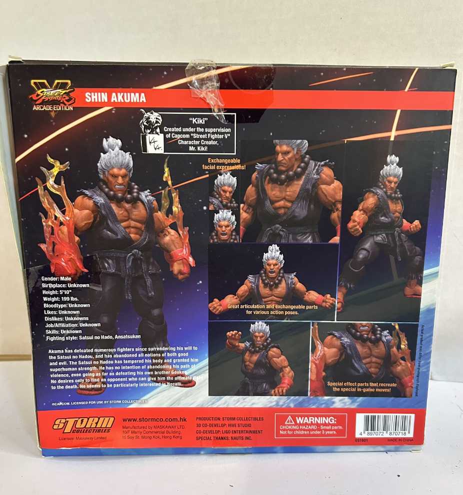 Storm Collectibles Street Fighter V Shin Akuma SDCC 2018 - Storm Collectibles action figure collectible [Barcode 4897072870718] - Main Image 3