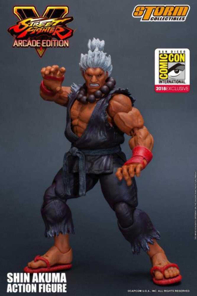 Storm Collectibles Street Fighter V Shin Akuma SDCC 2018 - Storm Collectibles action figure collectible [Barcode 4897072870718] - Main Image 4