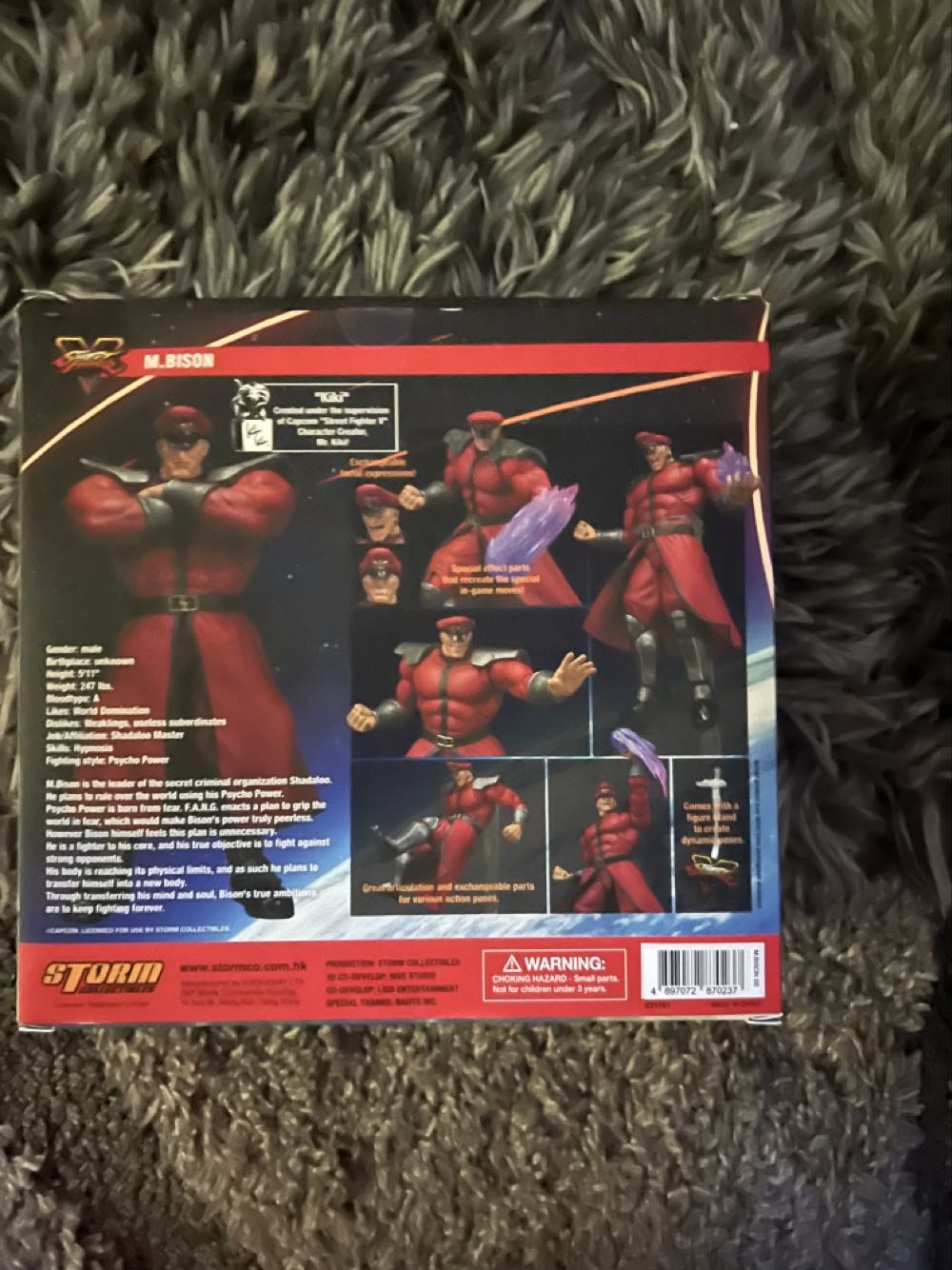 Storm Collectibles Street Fighter V Bison Toys Rus - Storm Collectibles action figure collectible [Barcode 4897072870237] - Main Image 4