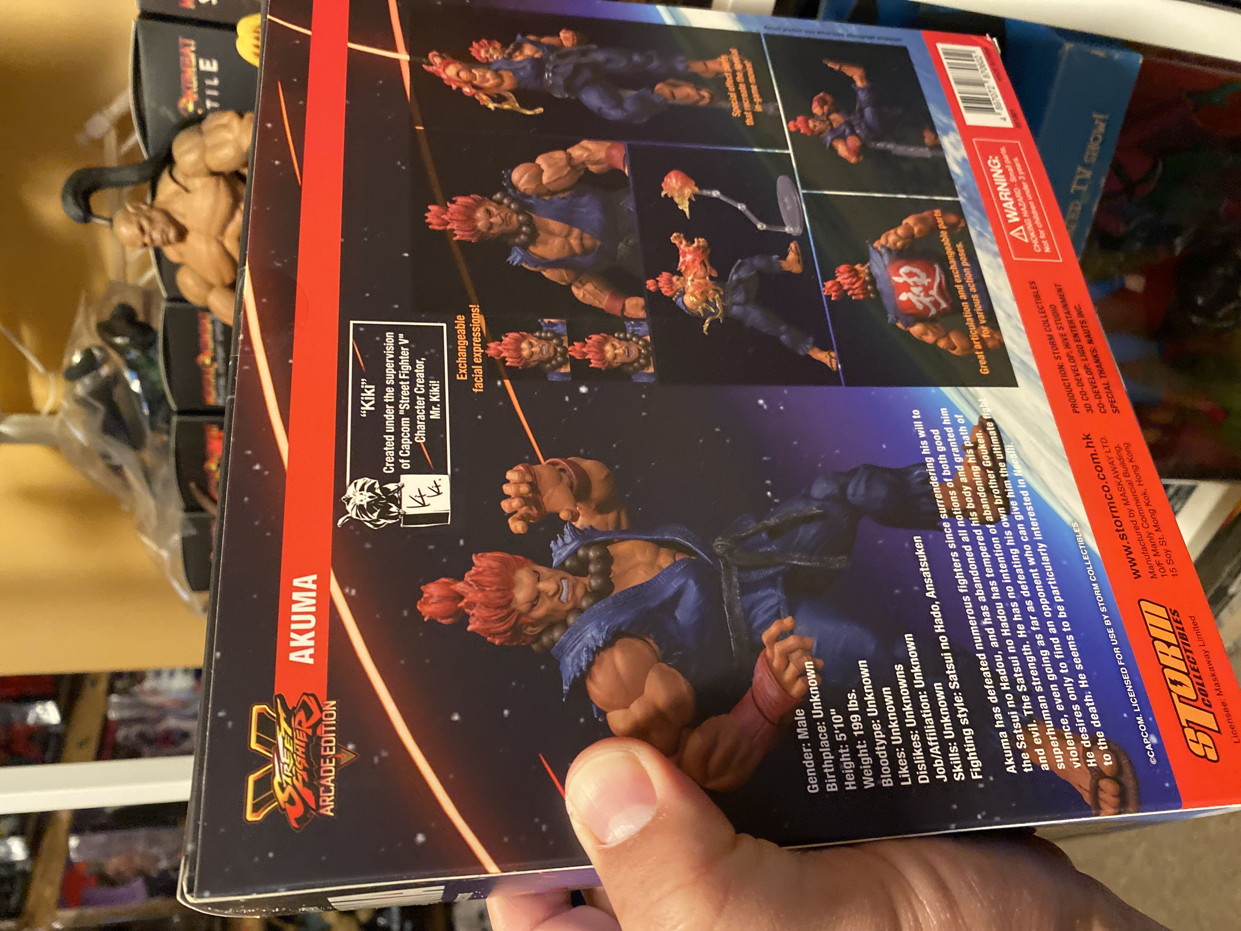 Storm Collectibles Street Fighter V- Akuma - Storm Collectibles action figure collectible [Barcode 4897072870602] - Main Image 2