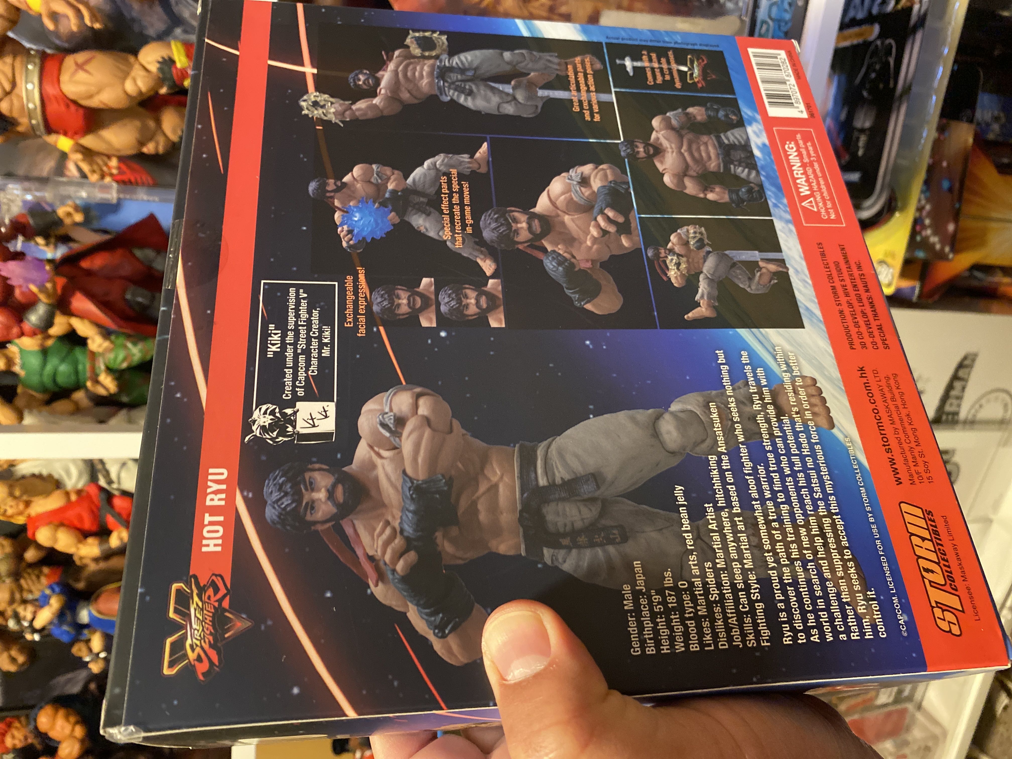 Hot Ryu Storm Collectibles Street Fighter V Action Figure Sdcc 2017 Exclusive - Storm Collectibles (Street Fighter) action figure collectible [Barcode 4897072870282] - Main Image 2