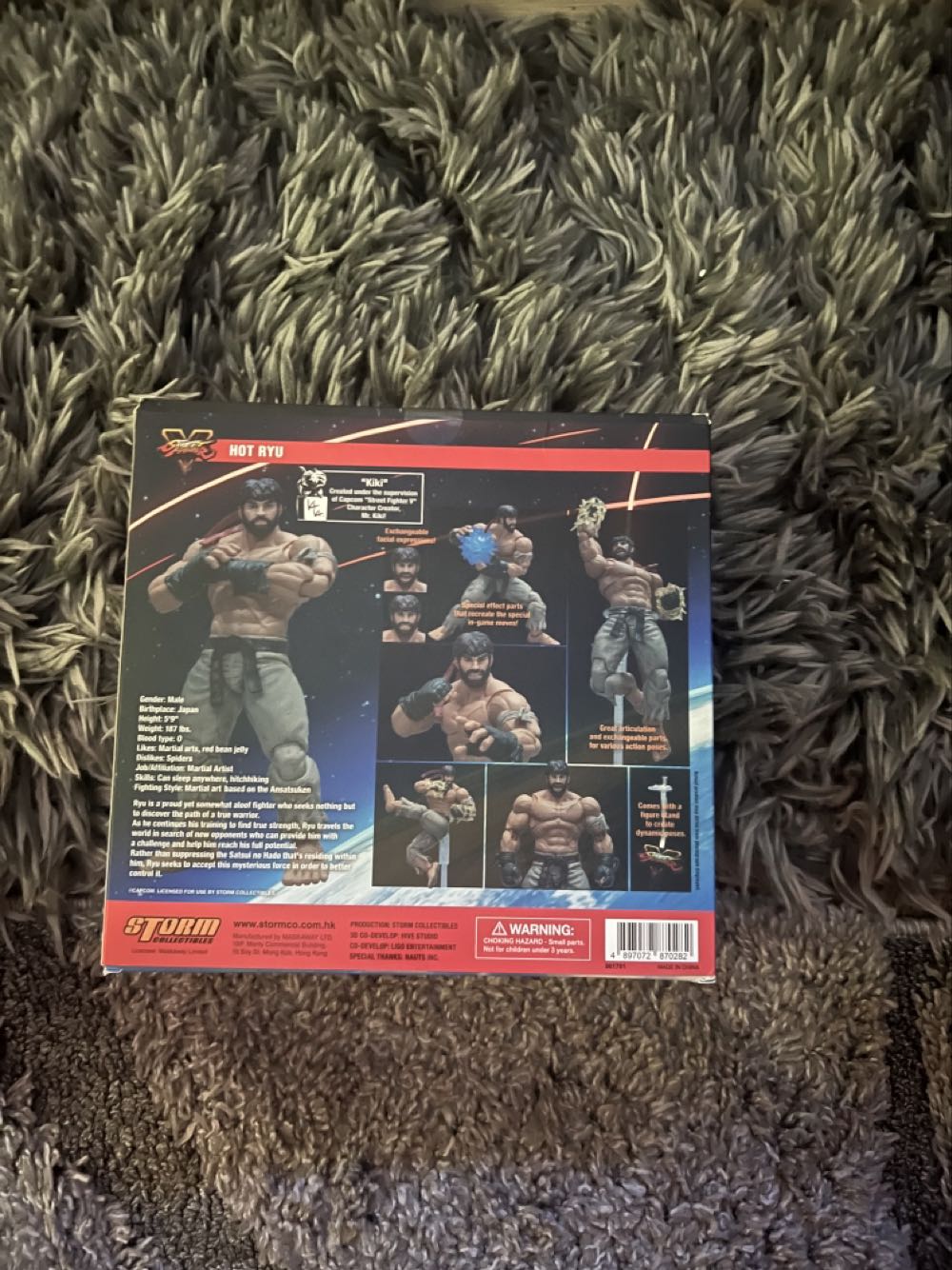 Hot Ryu Storm Collectibles Street Fighter V Action Figure Sdcc 2017 Exclusive - Storm Collectibles (Street Fighter) action figure collectible [Barcode 4897072870282] - Main Image 4