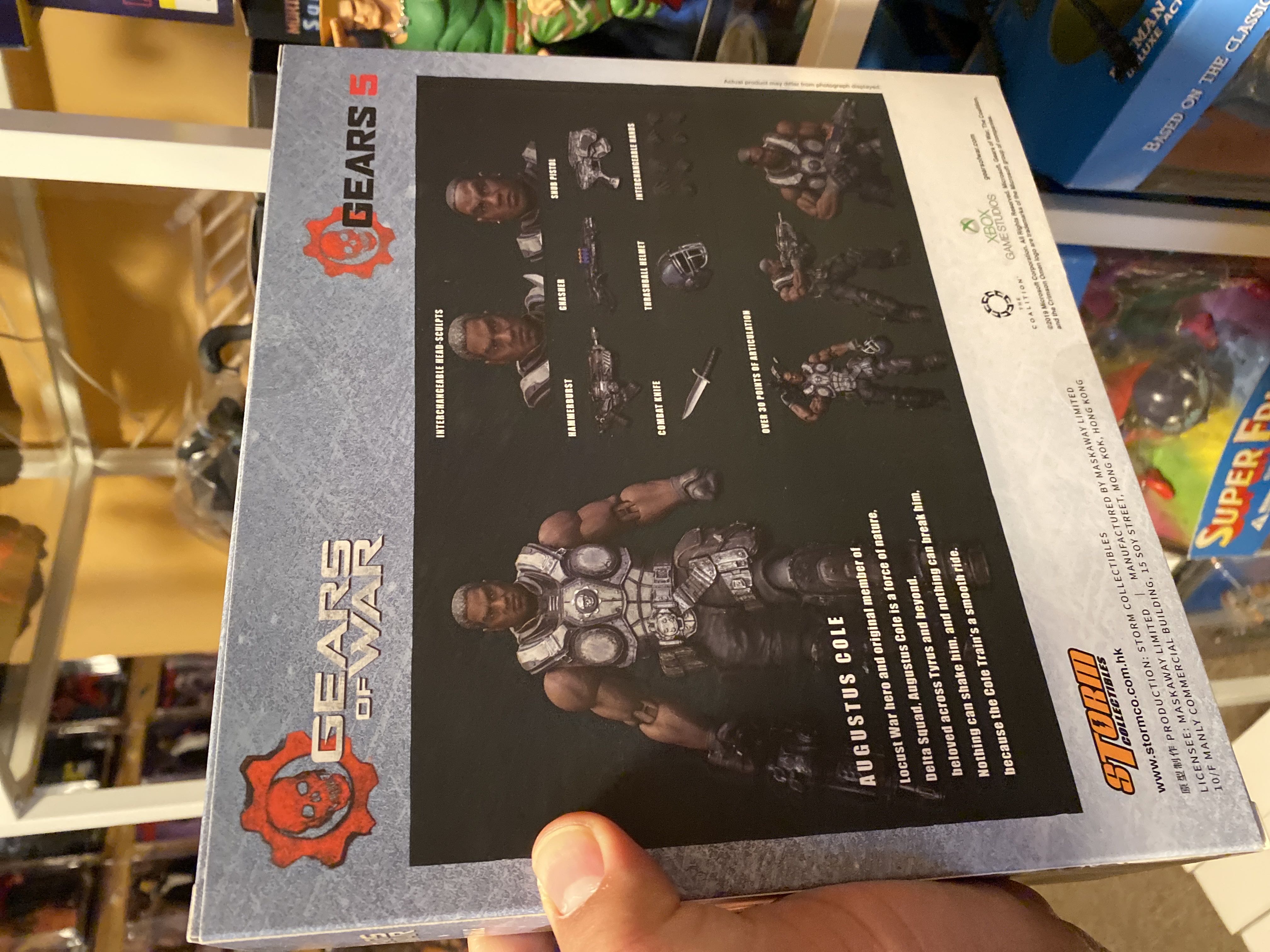 Gears 5 Augustus Cole - Storm Collectibles action figure collectible [Barcode 4897072870961] - Main Image 2