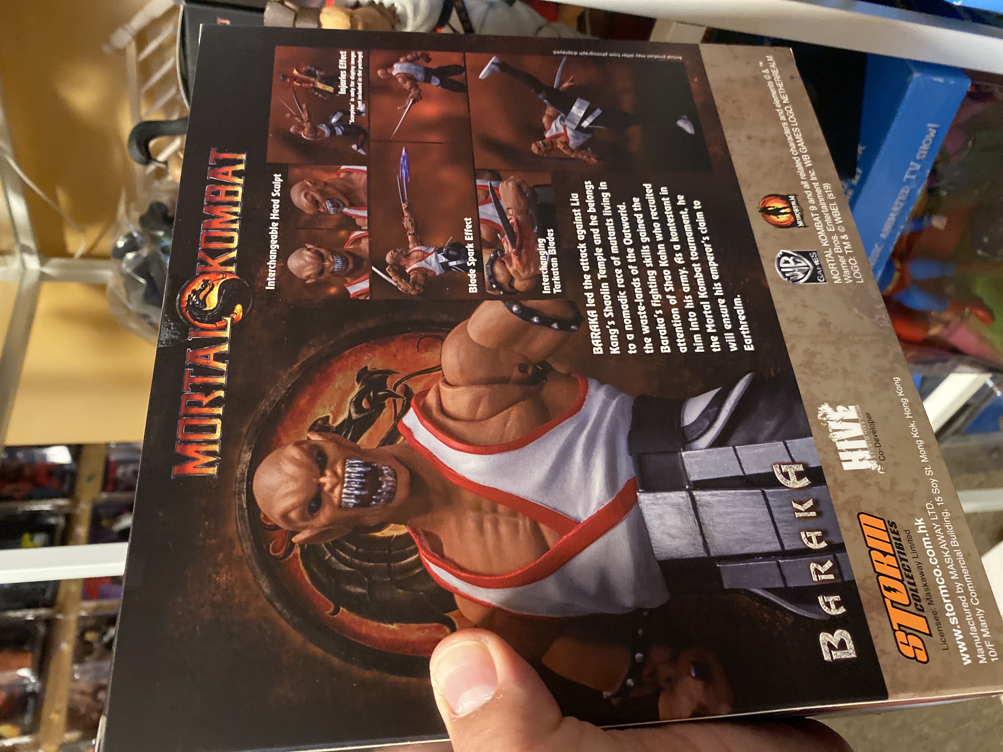 STORM COLLECTIBLES MORTAL KOMBAT BARAKA 1/12 action figure ! - Storm Collectibles (Mortal Kombat) action figure collectible [Barcode 4897072870916] - Main Image 2