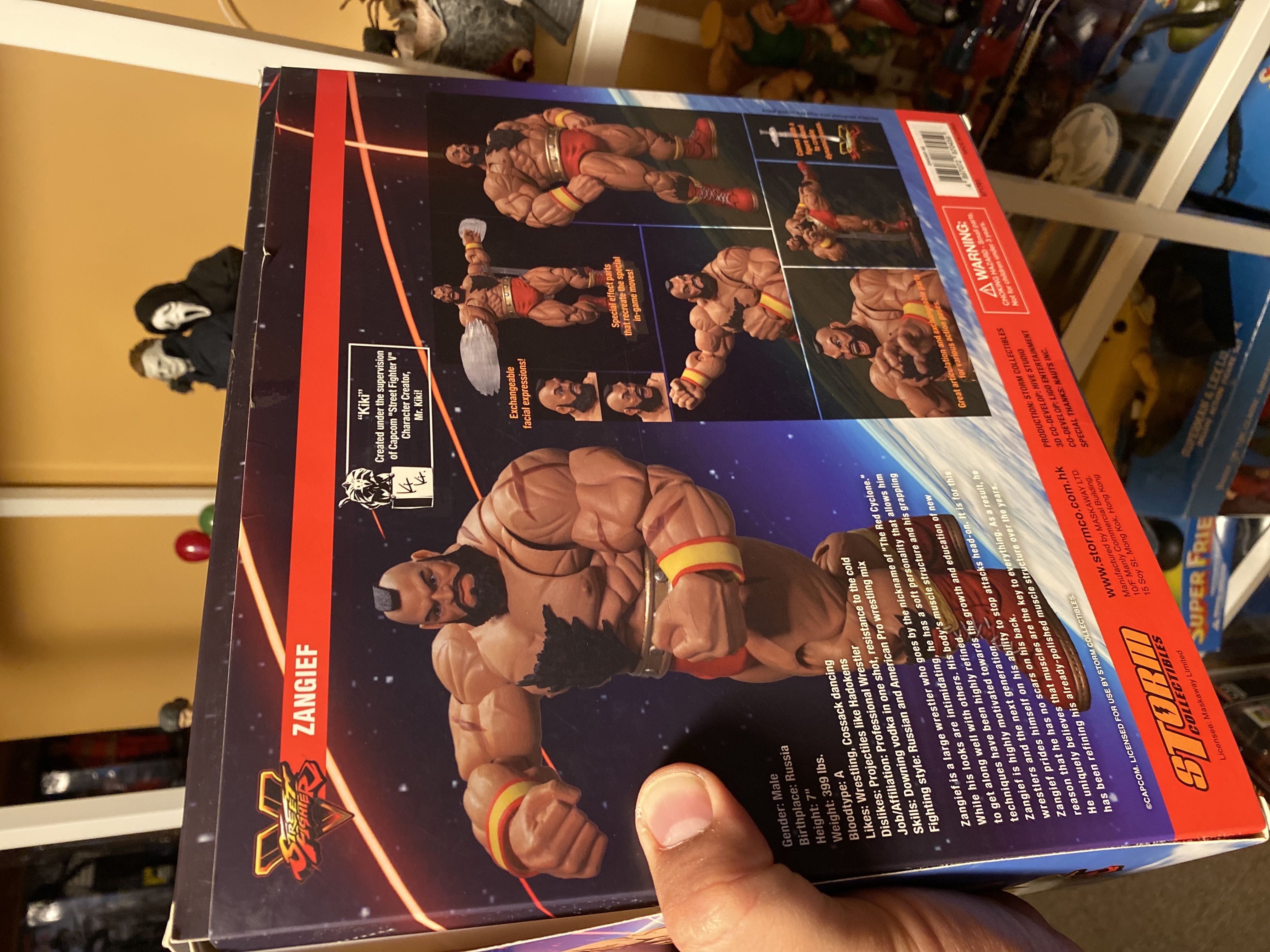 Storm Collectibles SSF5 Zangief Red And Blue Shorts (1 Of Each) - Storm Collectibles action figure collectible [Barcode 4897072870459] - Main Image 2