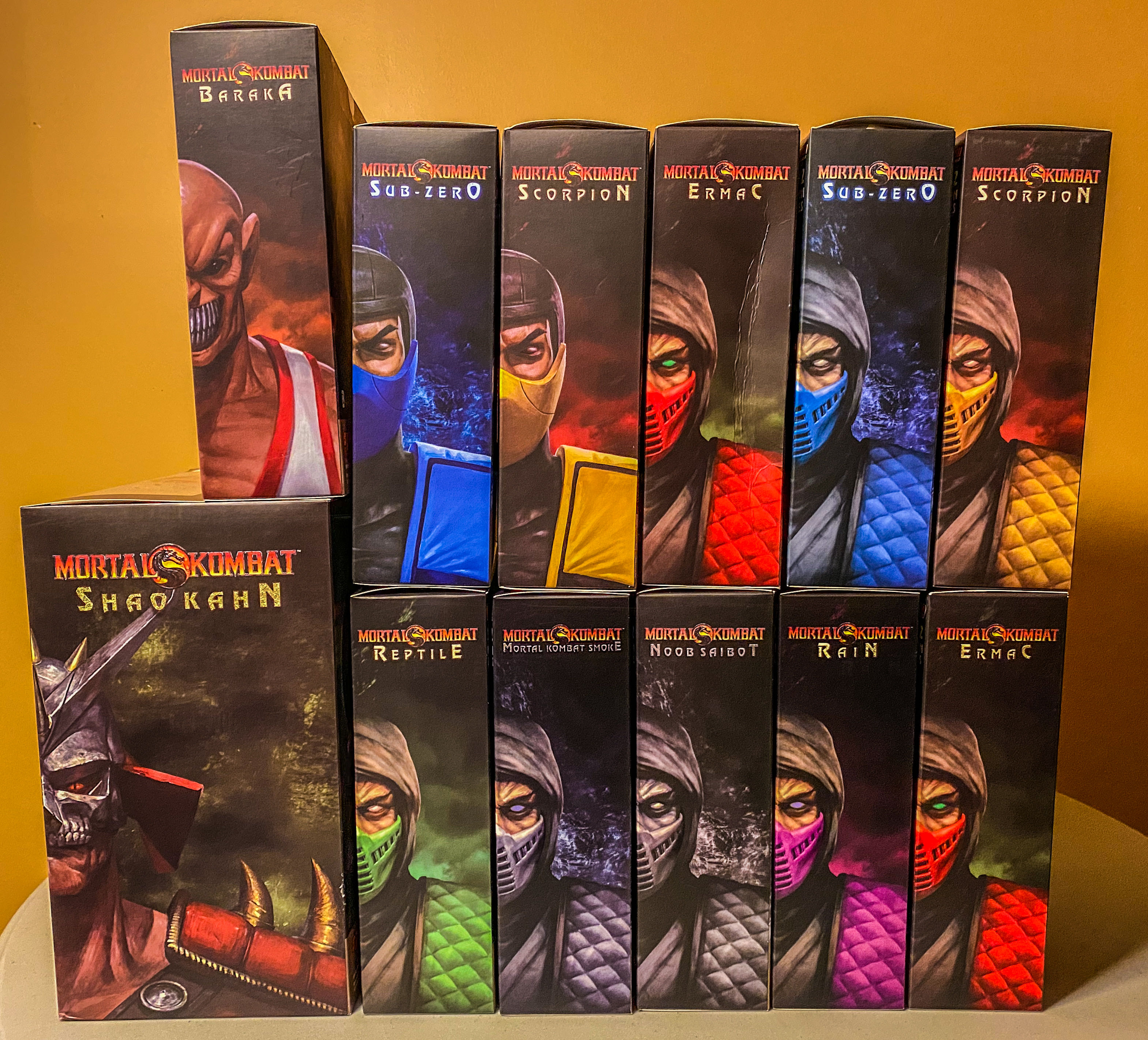 MK: 1:12 Smoke - Storm Collectibles (Mortal Kombat) action figure collectible [Barcode 4897072870794] - Main Image 3