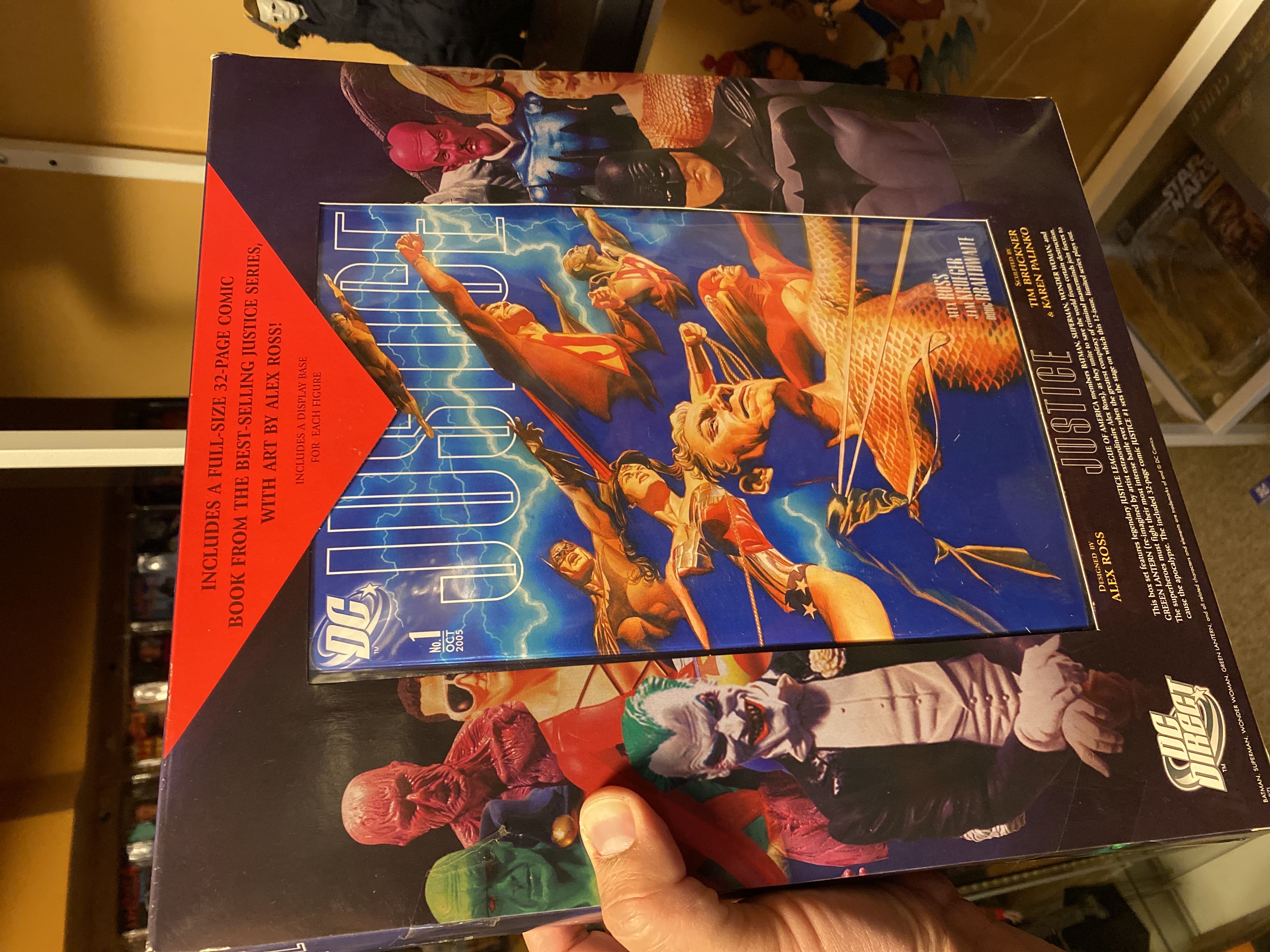 DC Direct Justice Box Set - DC Direct (DC Comics Alex Ross Justice) action figure collectible [Barcode 761941261607] - Main Image 2