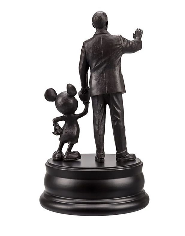 ’’Partners’’ Walt Disney and Mickey Mouse Statue - Disneyland Resort Paris (The Art Of Disney Theme Parks) action figure collectible - Main Image 2