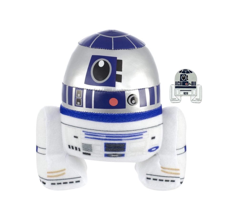 R2-D2 Collectible Plush with Enamel Pin - Se7en20 action figure collectible [Barcode 842906156425] - Main Image 3