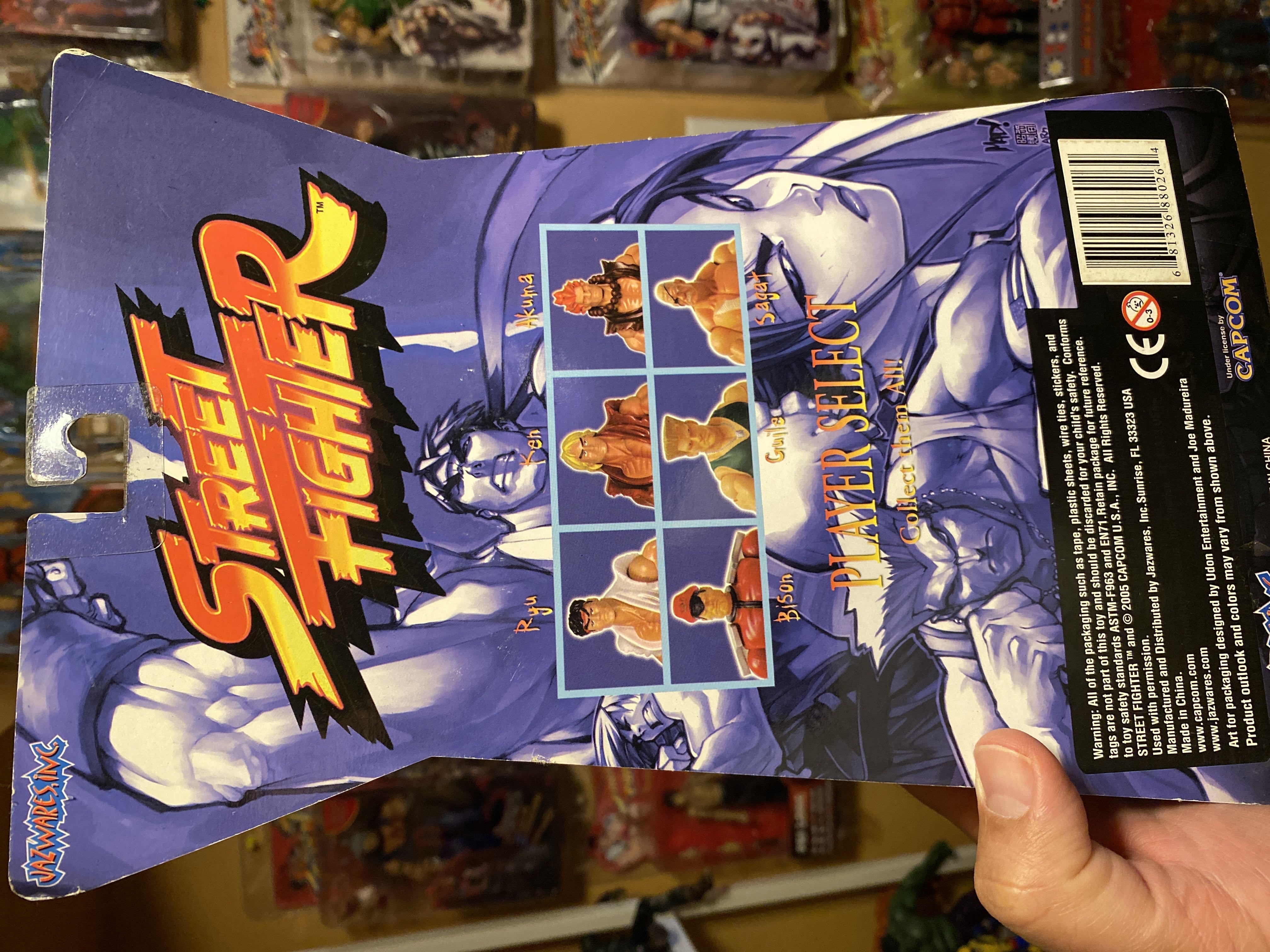 Jazwares Street Fighter Guile - Jazwares Inc. (Street Fighter) action figure collectible [Barcode 681326880264] - Main Image 2