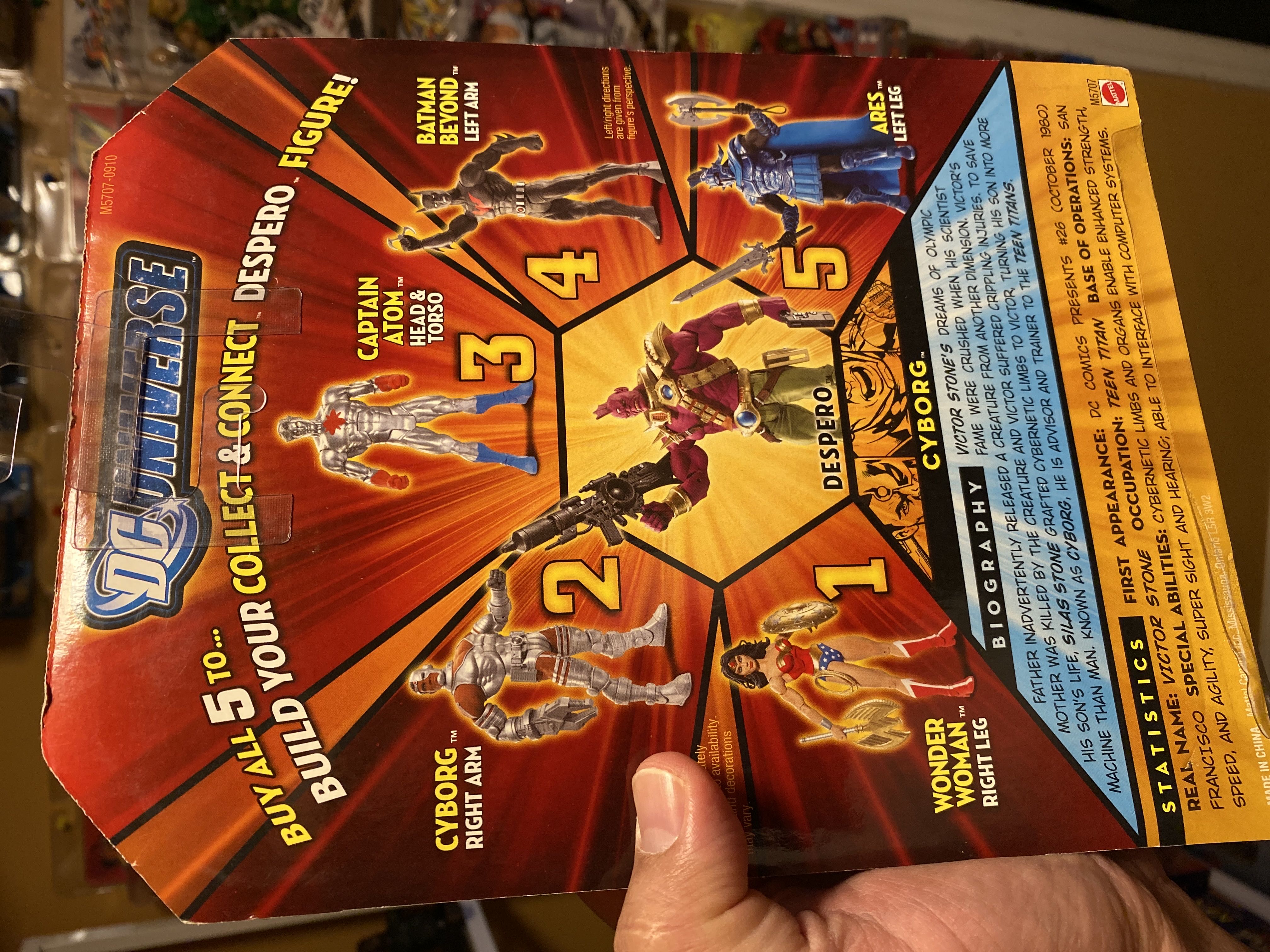 DC Universe Classics Wave 4  Despero BAF Cyborg Variant   - DC Mattel (Dc Classics Universe) action figure collectible [Barcode 027084596229] - Main Image 2