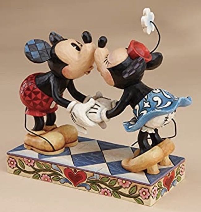 Mickey And Minnie Mouse - Enesco (Disney Traditions Jim Shore) action figure collectible - Main Image 2