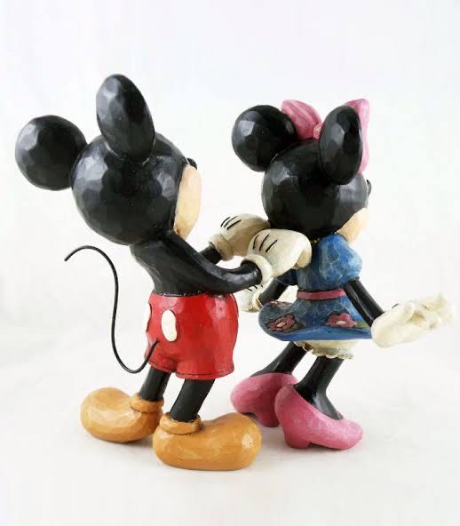 Mickey And Minnie Mouse - Enesco (Disney Traditions Jim Shore) action figure collectible - Main Image 3
