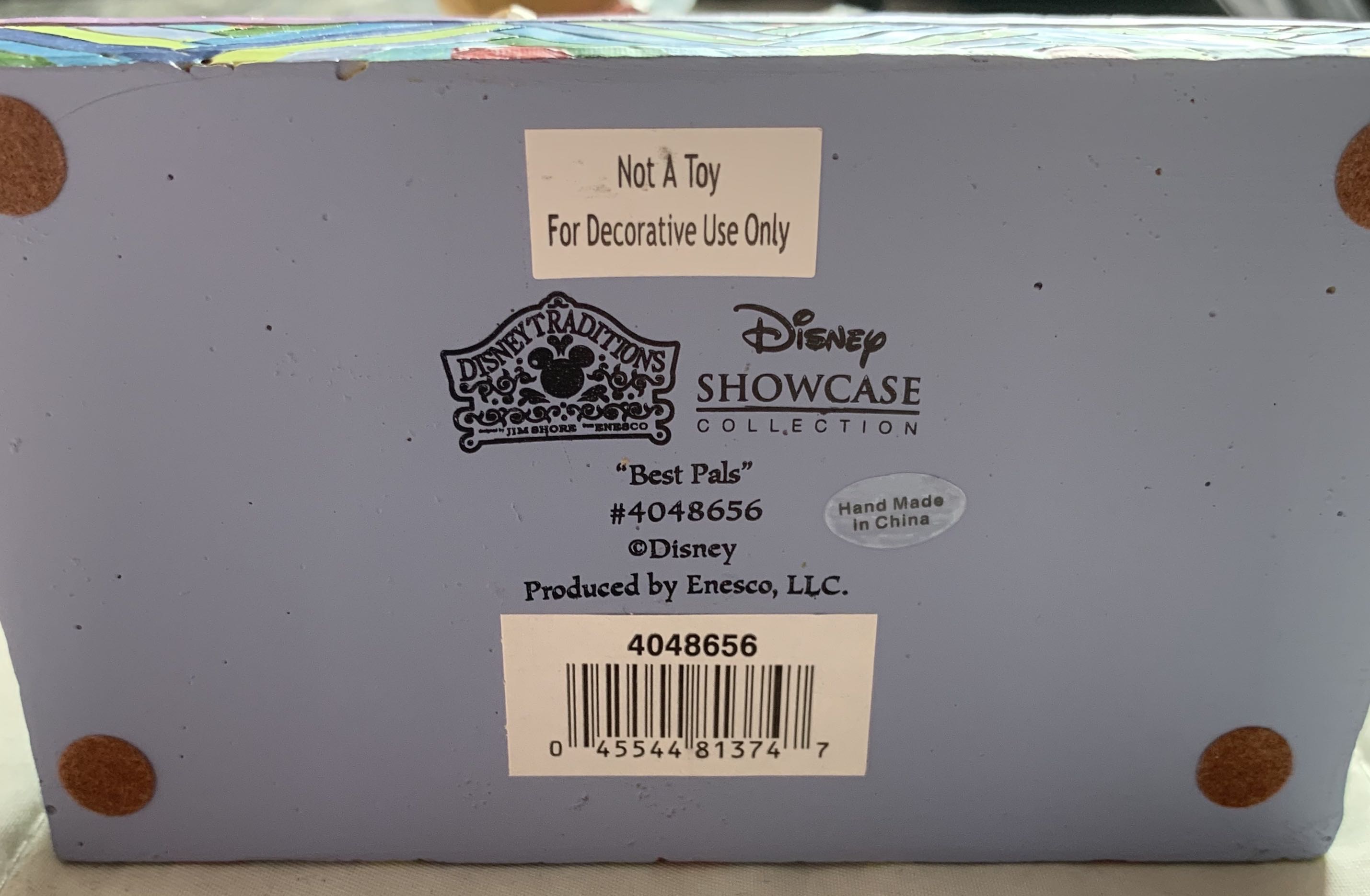 Mickey Mouse And Pluto - Enesco (Disney Traditions Jim Shore) action figure collectible [Barcode 045544813747] - Main Image 4
