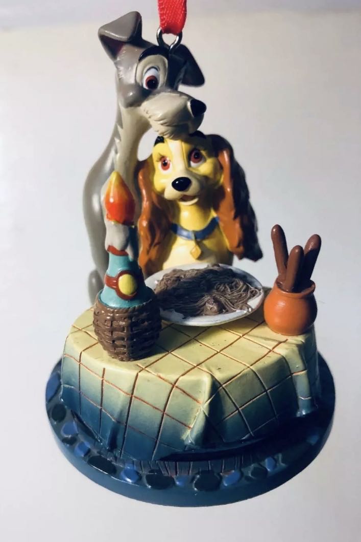 Lady and the Tramp - Disney Store (SKETCHBOOK CHRISTMAS ORNAMENT) action figure collectible - Main Image 2