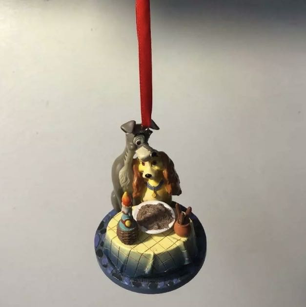 Lady and the Tramp - Disney Store (SKETCHBOOK CHRISTMAS ORNAMENT) action figure collectible - Main Image 3