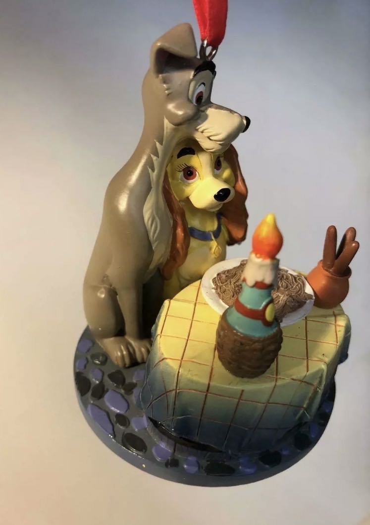 Lady and the Tramp - Disney Store (SKETCHBOOK CHRISTMAS ORNAMENT) action figure collectible - Main Image 4