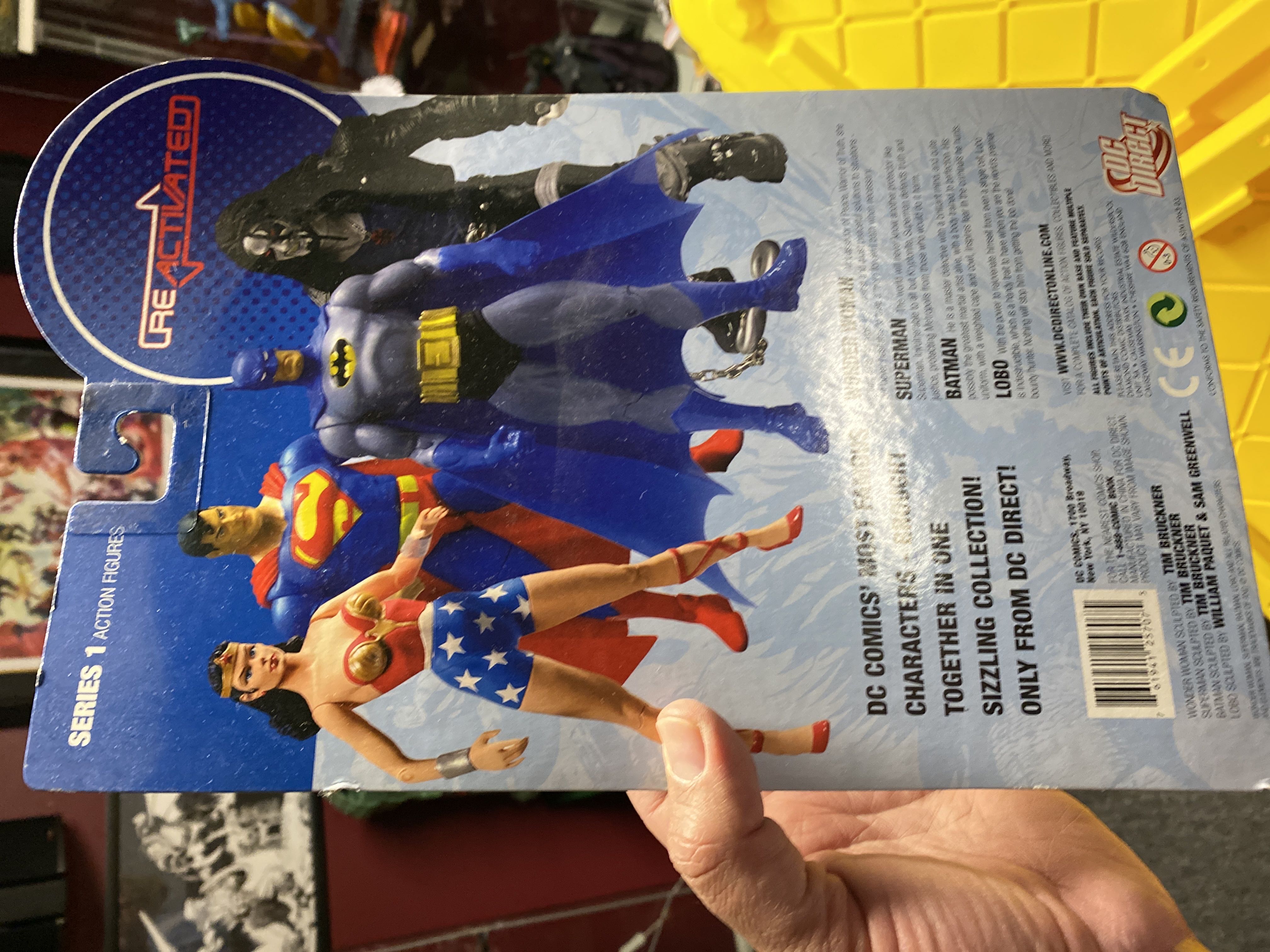 ReActivated Wonder Woman  - DC Direct (DC Direct Reactivated Series) action figure collectible [Barcode 761941257075] - Main Image 2