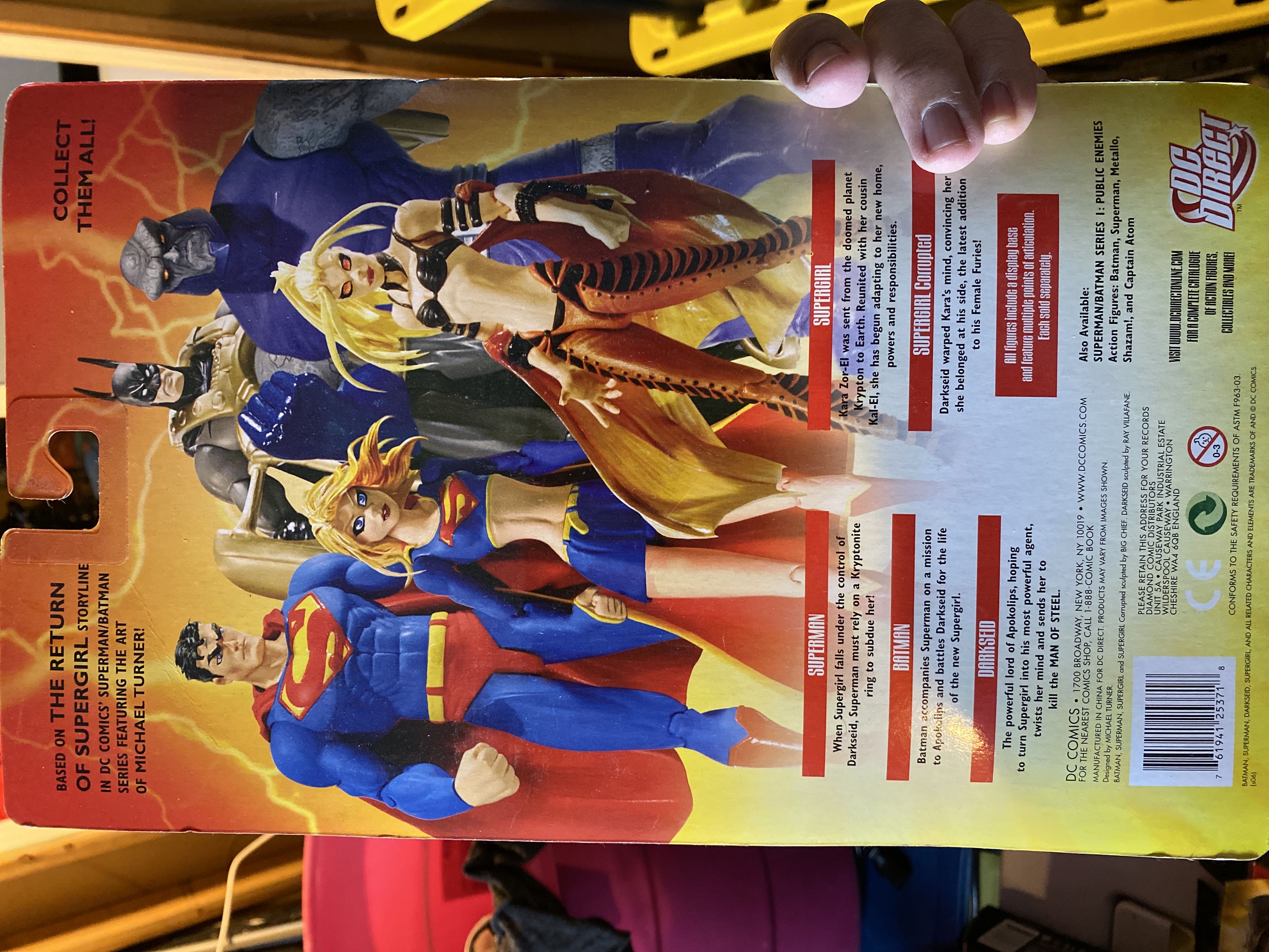 Supergirl - DC Direct (DC Direct Superman/Batman: Return of Supergirl) action figure collectible [Barcode 761941253718] - Main Image 2