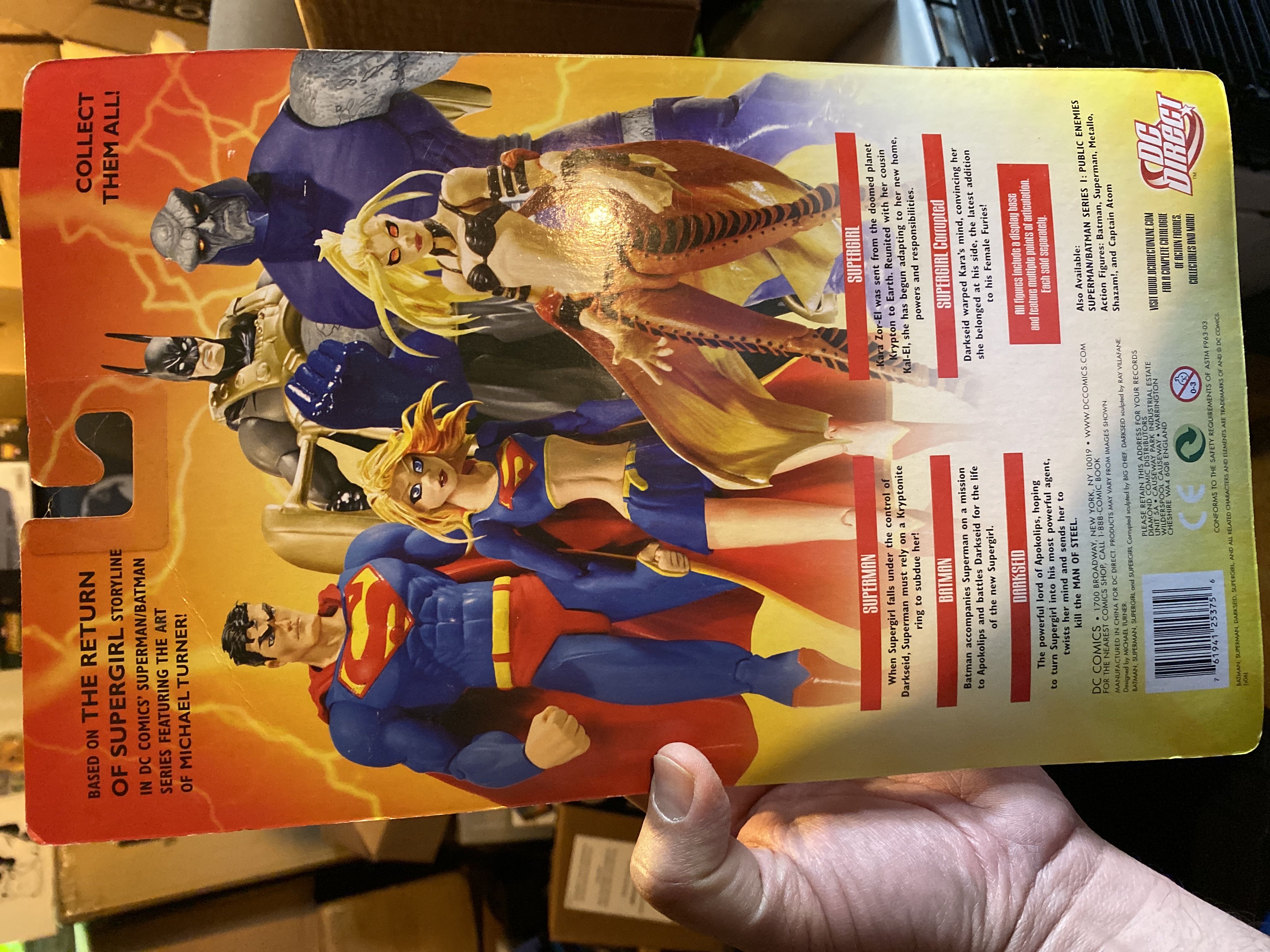 Supergirl Corrupted - DC Direct (Superman/Batman: Return Of Supergirl) action figure collectible [Barcode 761941253756] - Main Image 2