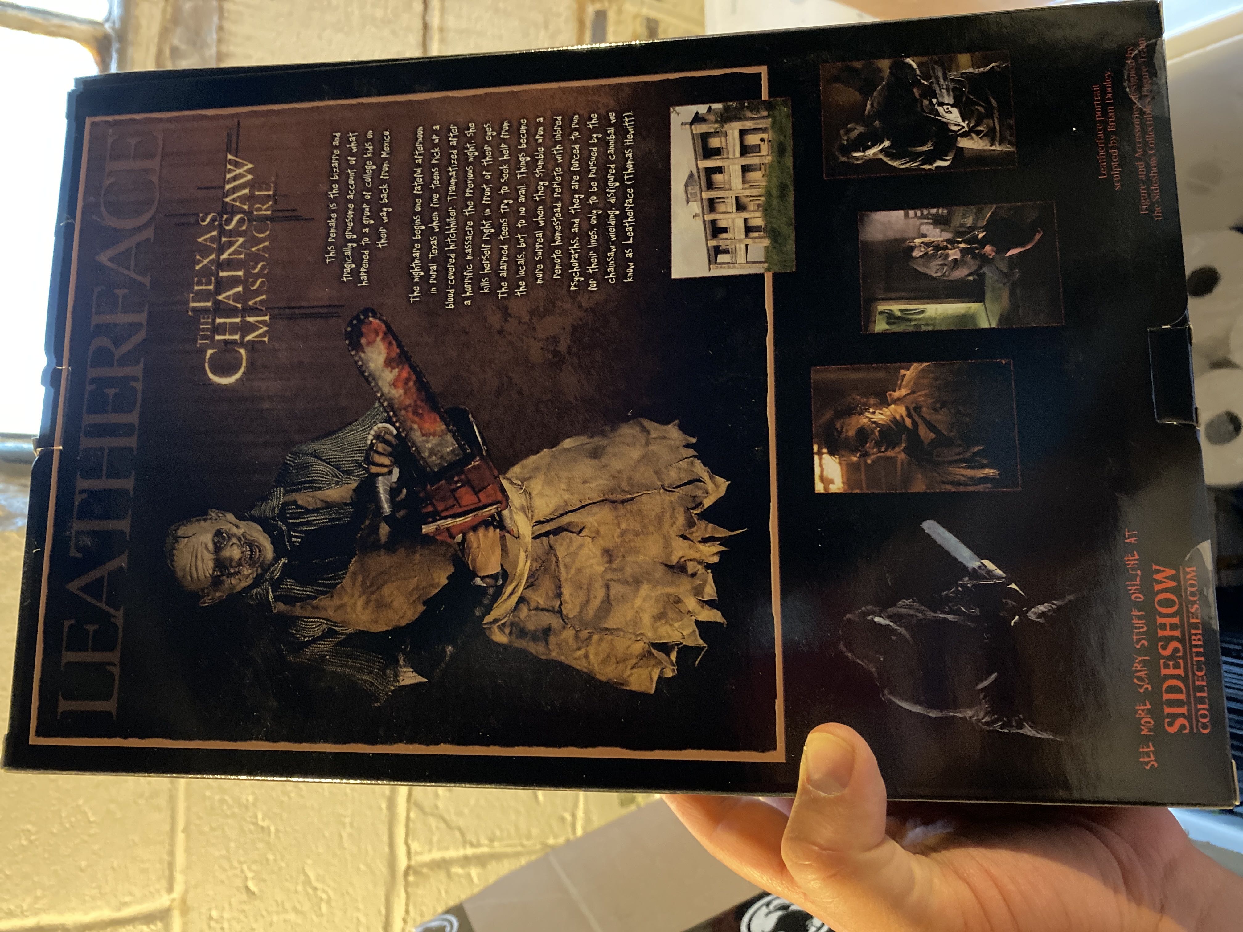 Leatherface - Sideshow Collectibles (Horror, The Texas Chainsaw Massacre, Leatherface) action figure collectible [Barcode 747720206090] - Main Image 2