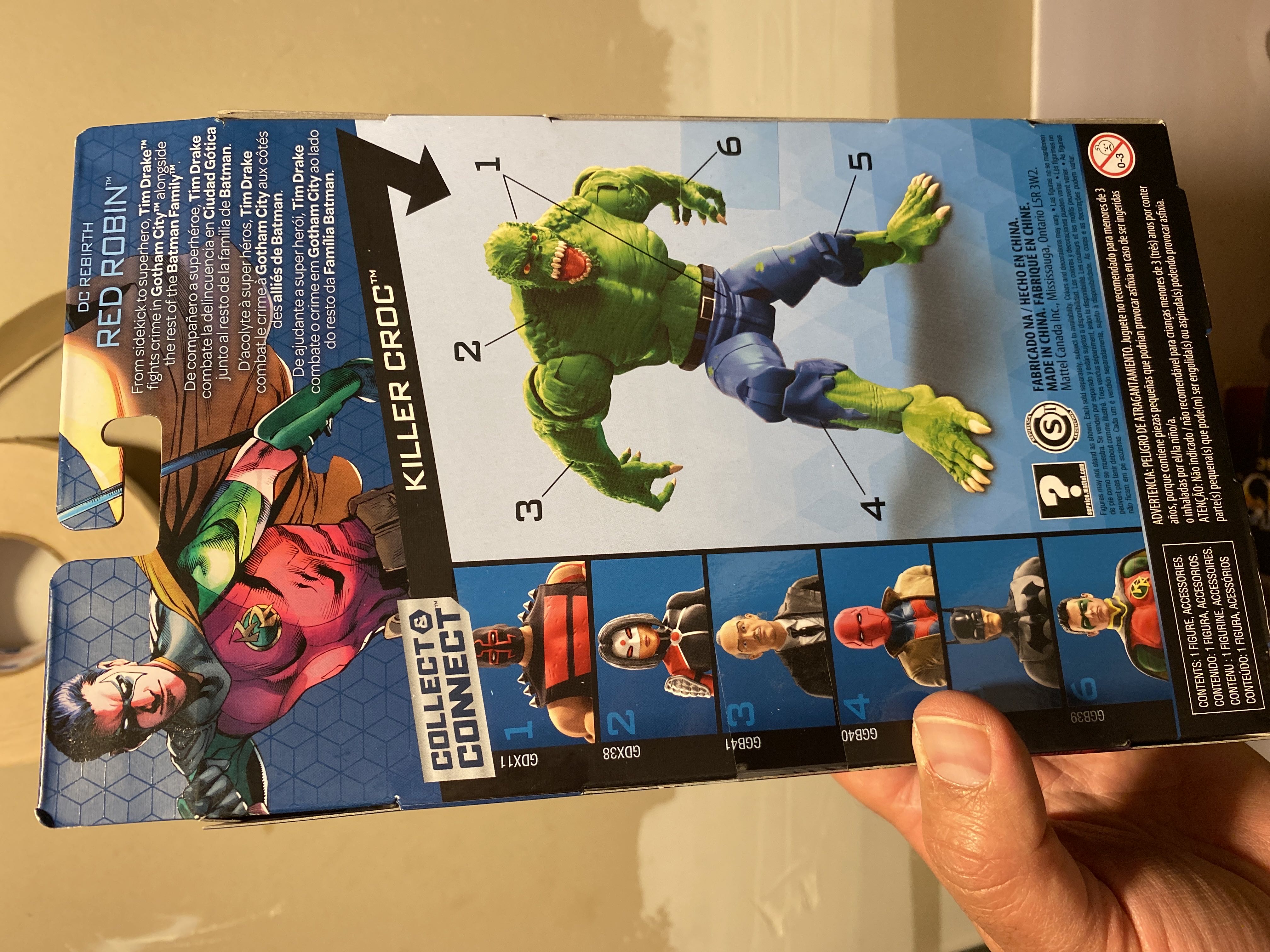 DC Multiverse Killer Croc CNC Series RED ROBIN - DC Mattel (Dc Comics Multiverse) action figure collectible [Barcode 887961774016] - Main Image 2