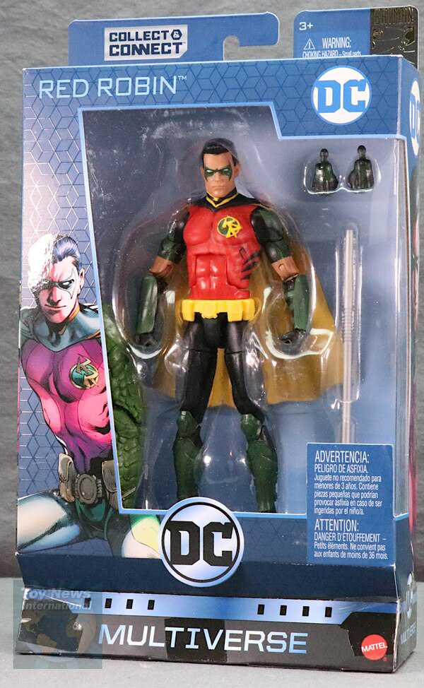 DC Multiverse Killer Croc CNC Series RED ROBIN - DC Mattel (Dc Comics Multiverse) action figure collectible [Barcode 887961774016] - Main Image 3