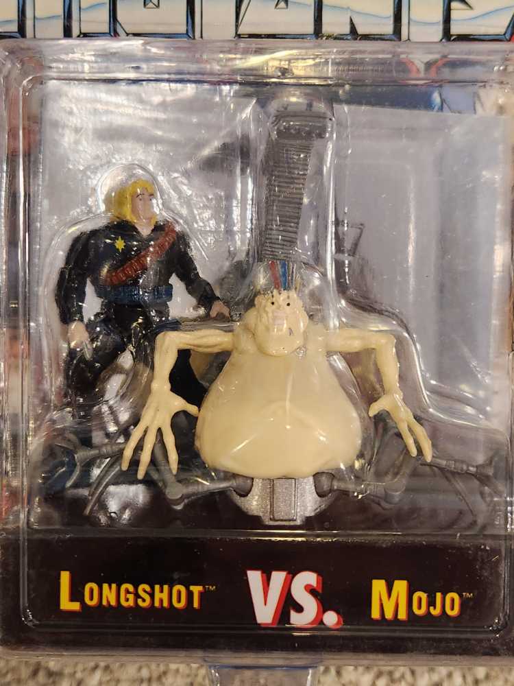 Longshot Vs. Mojo - Toy Biz (X-Men: Steel Mutants) action figure collectible [Barcode 035112492344] - Main Image 3