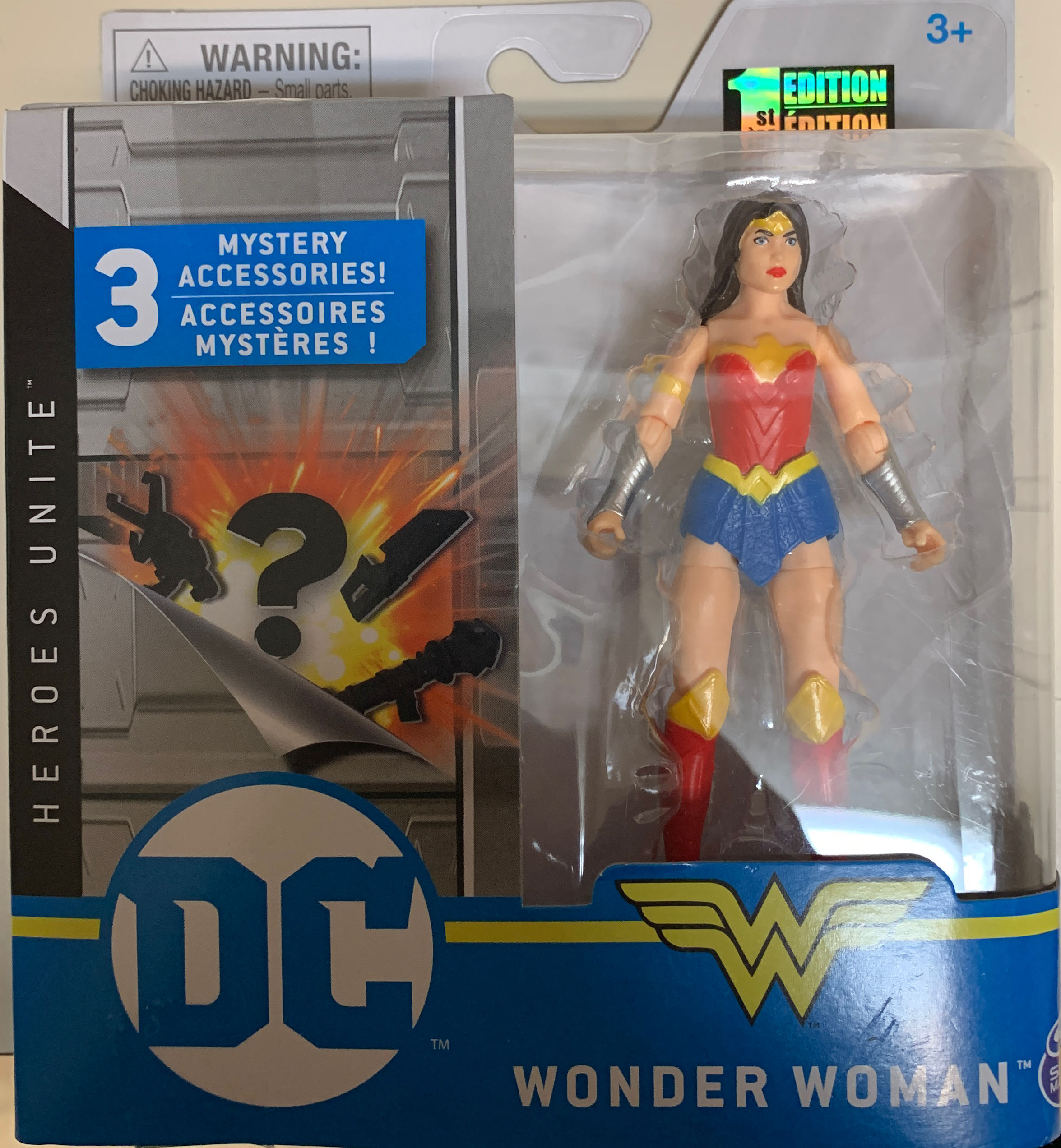 DC Comics Heroes Unite Series WONDER WOMAN (SpinMaster Toys) - Spinmaster (DC Comics) action figure collectible [Barcode 778988304730] - Main Image 1
