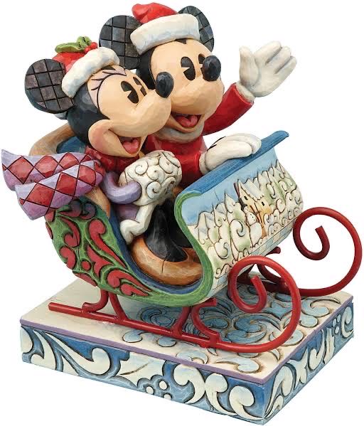Mickey And Minnie Mouse - Enesco (Disney Traditions Jim Shore) action figure collectible [Barcode 045544365338] - Main Image 2