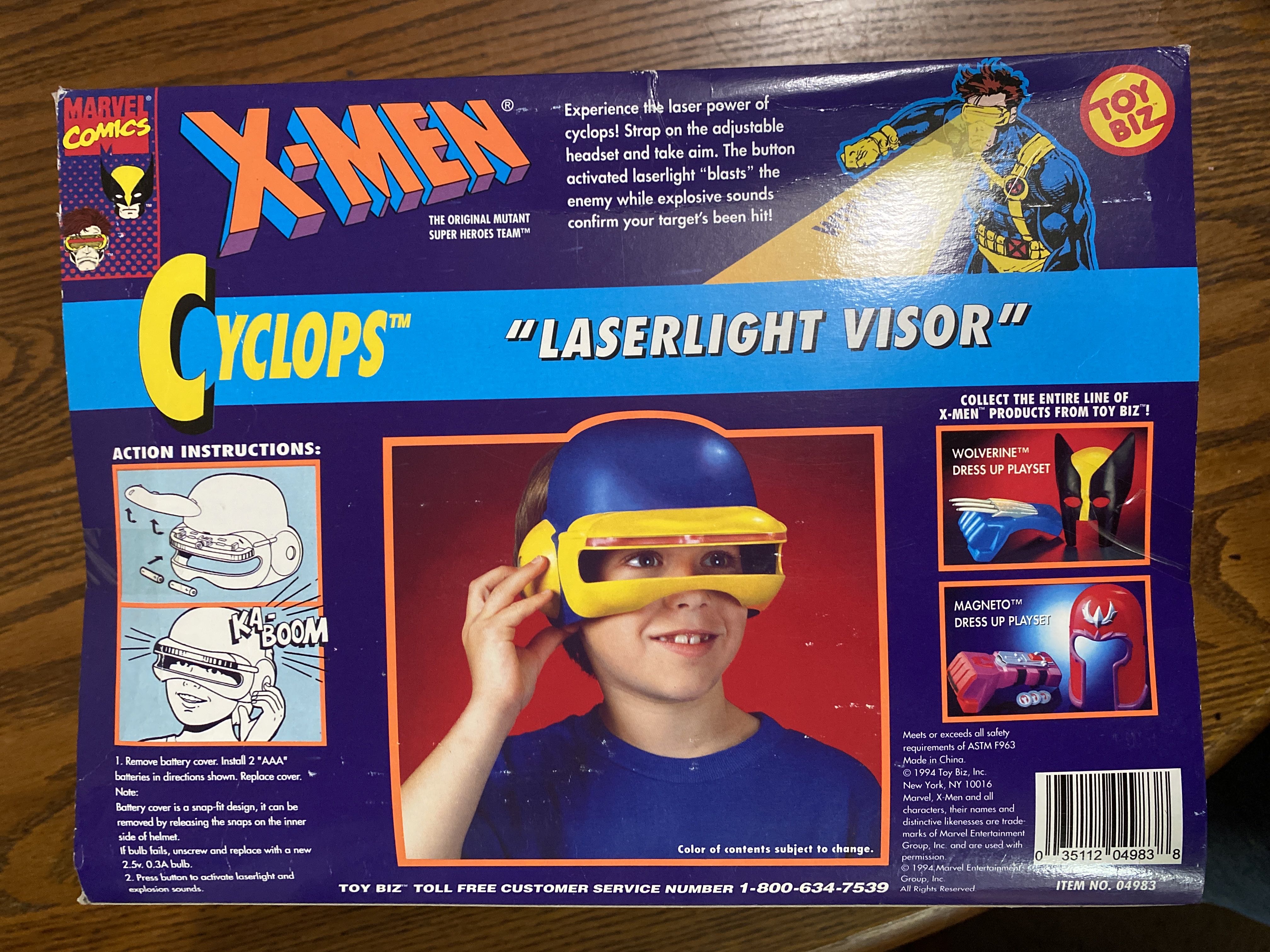 X-Men (Accessory) - Toy Biz (Cyclops Accessory Playset) action figure collectible [Barcode 035112049838] - Main Image 2