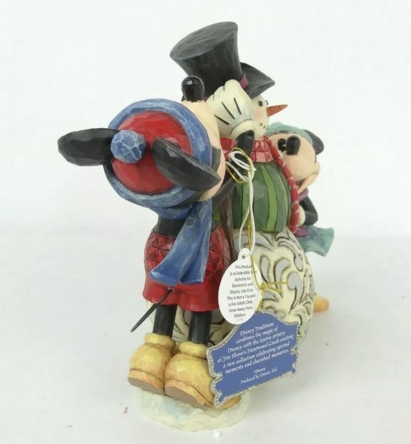Mickey And Minnie Mouse - Enesco (Disney Traditions Jim Shore) action figure collectible - Main Image 3