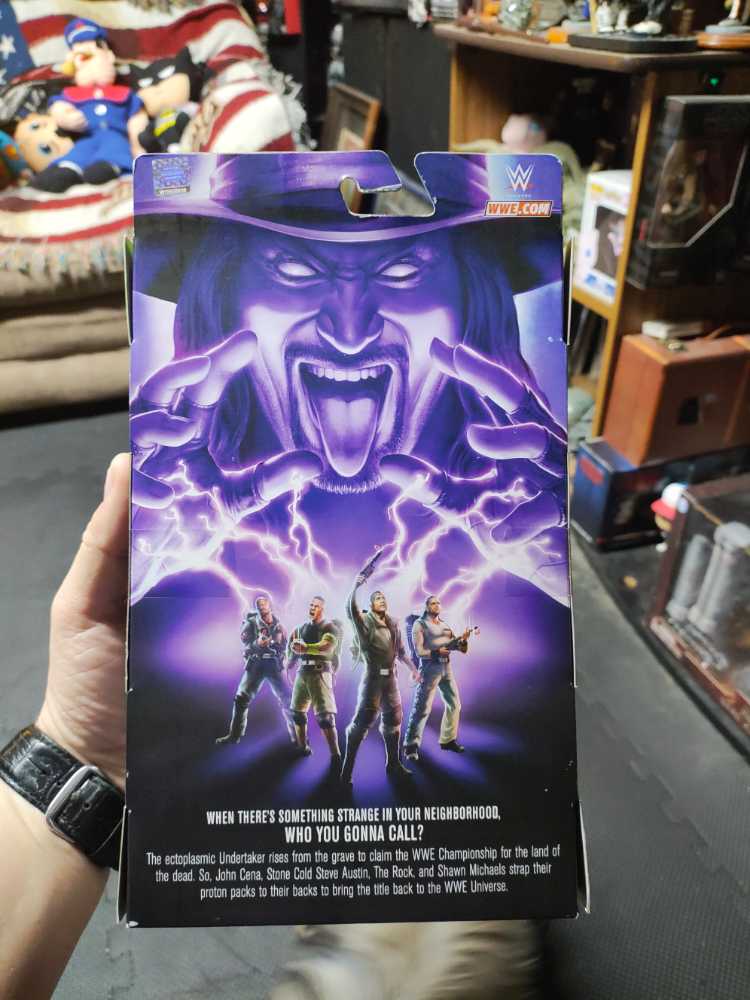 WWE Elite - Ghostbusters Undertaker - Mattel Wwe (Wwe Elite) action figure collectible [Barcode 887961836479] - Main Image 4