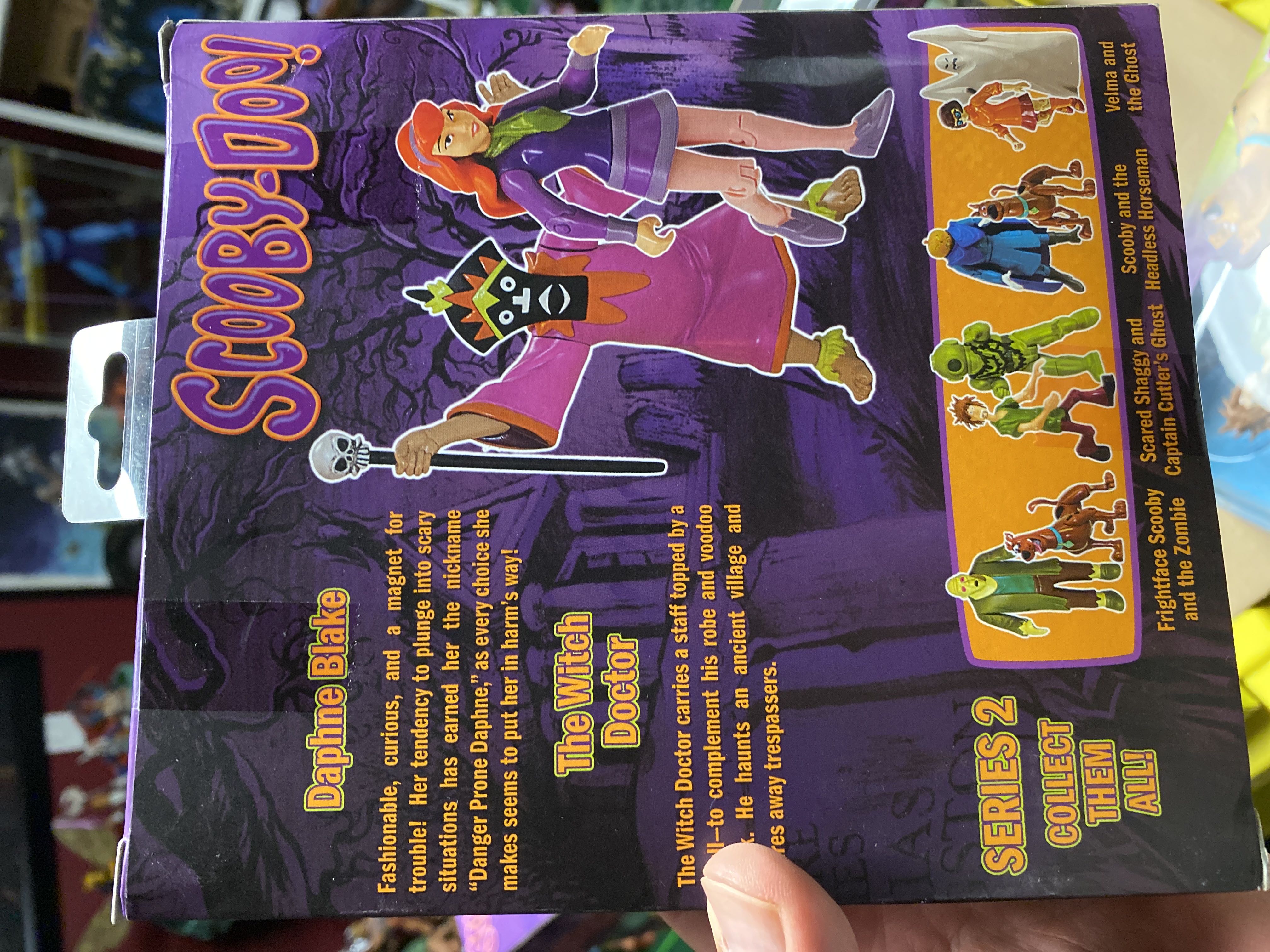Scooby-Doo Series 2 Daphne And Witch Doctor - Hanna-barbera (Scooby Doo) action figure collectible [Barcode 846241021745] - Main Image 2
