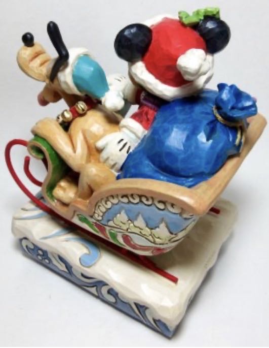 Mickey Mouse And Pluto - Enesco (Disney Traditions Jim Shore) action figure collectible [Barcode 045544849180] - Main Image 2