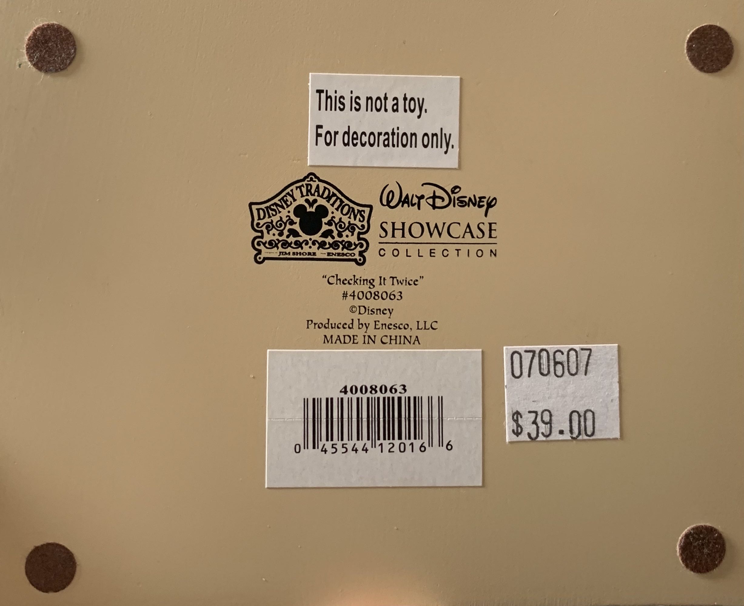 Mickey Mouse - Enesco (Disney Traditions Jim Shore) action figure collectible [Barcode 045544120166] - Main Image 4