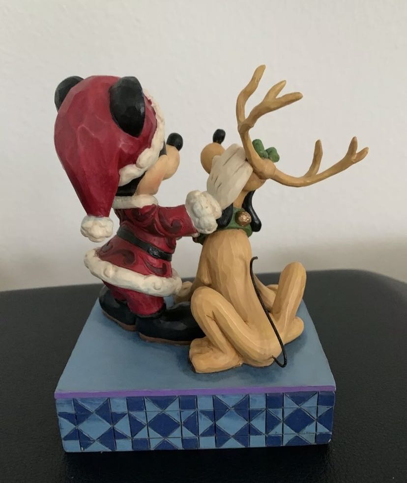 Mickey Mouse And Pluto - Enesco (Disney Traditions Jim Shore) action figure collectible [Barcode 045544650083] - Main Image 2