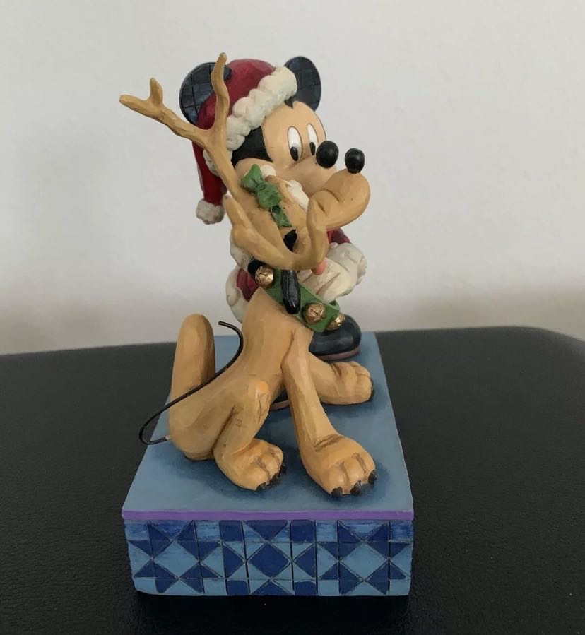 Mickey Mouse And Pluto - Enesco (Disney Traditions Jim Shore) action figure collectible [Barcode 045544650083] - Main Image 3