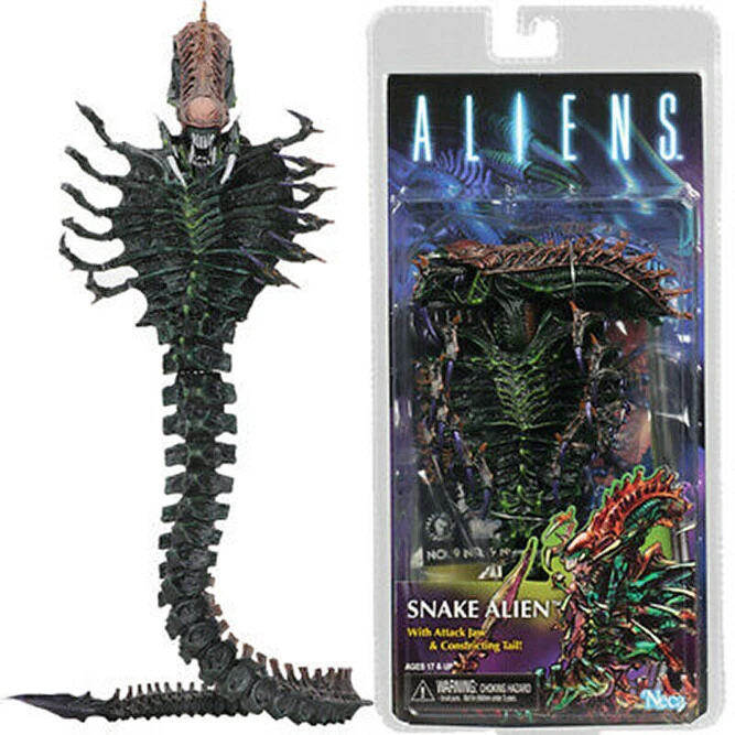 Alien: Snake Alien 9” with Attack Jaw action figure  - NECA/Kenner (Space/Horror) action figure collectible [Barcode 634482516683] - Main Image 3