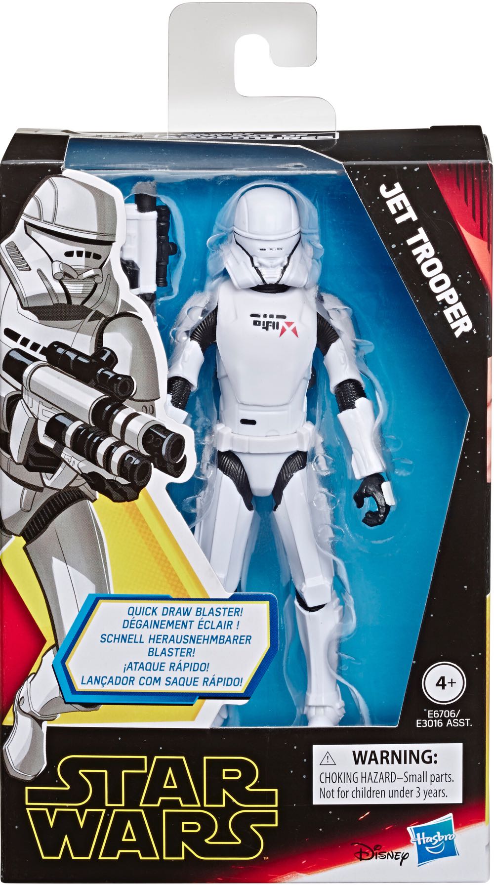 Jet Trooper - Disney / Hasbro (Galaxy of Adventure 5” 2019) action figure collectible [Barcode 630509867448] - Main Image 2