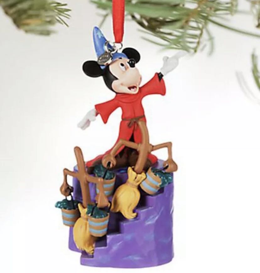 Mickey Mouse Sorcerer - Disney Sketchbook (SKETCHBOOK CHRISTMAS ORNAMENT) action figure collectible - Main Image 2