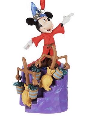 Mickey Mouse Sorcerer - Disney Sketchbook (SKETCHBOOK CHRISTMAS ORNAMENT) action figure collectible - Main Image 4