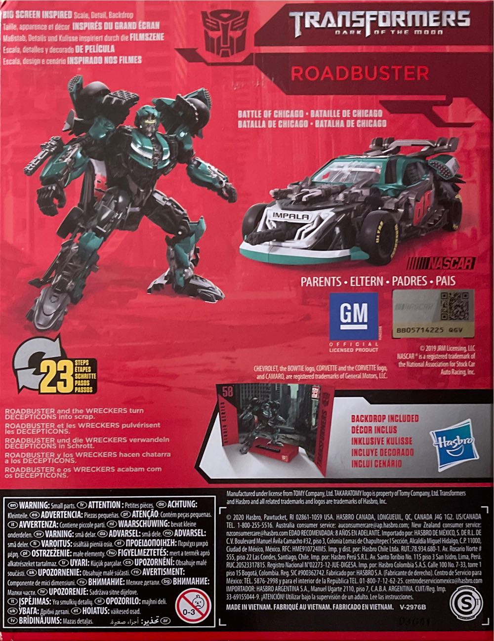 SS58 Studio Series DOTM Roadbuster - Hasbro / Takara Tomy (Studio Series: Dark Of The Moon) action figure collectible [Barcode 630509900619] - Main Image 4