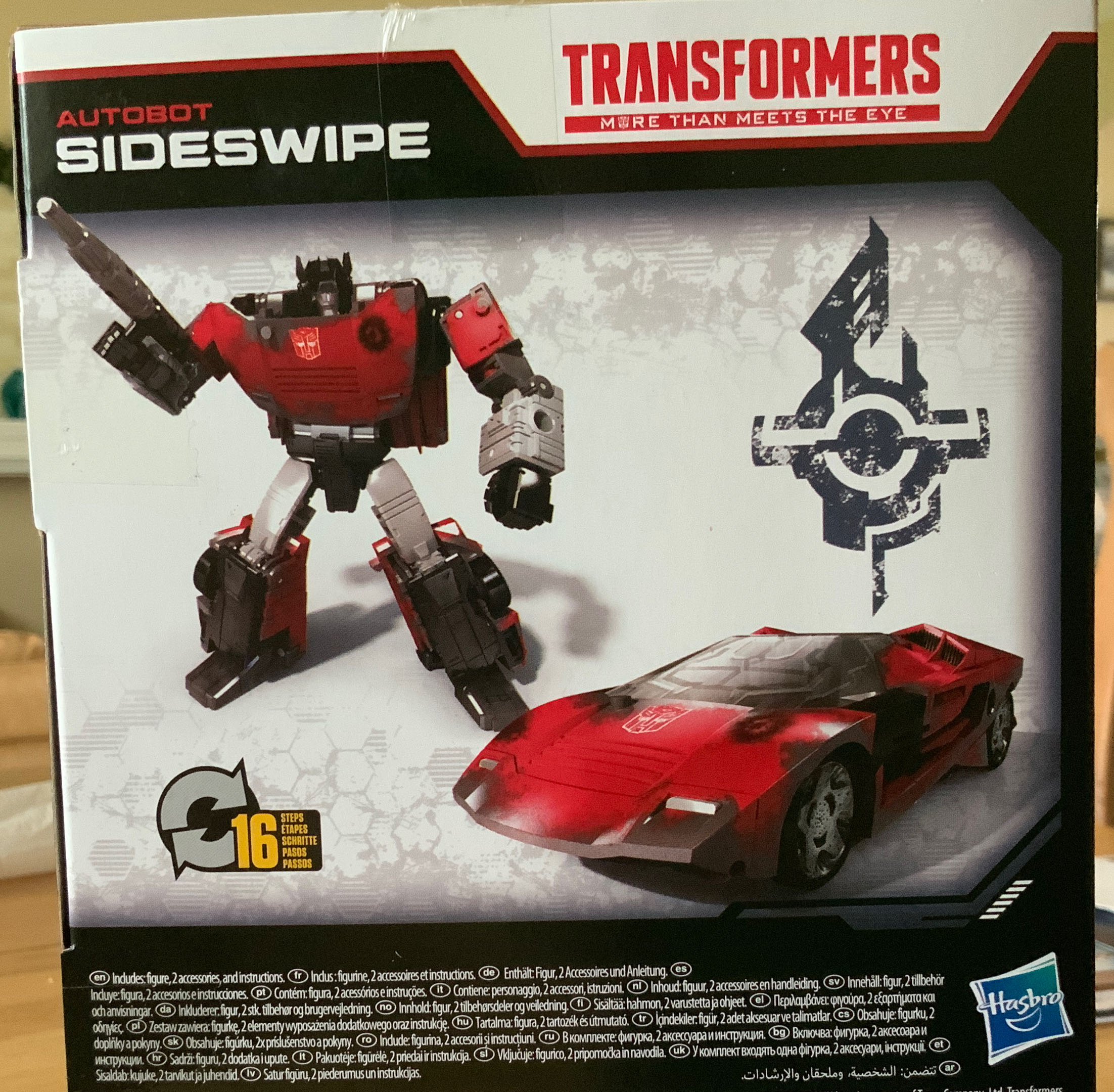 Sideswipe (Autobot) [Transformers - War For Cybertron Trilogy] - Hasbro (Netflix) action figure collectible [Barcode 5010993695638] - Main Image 2