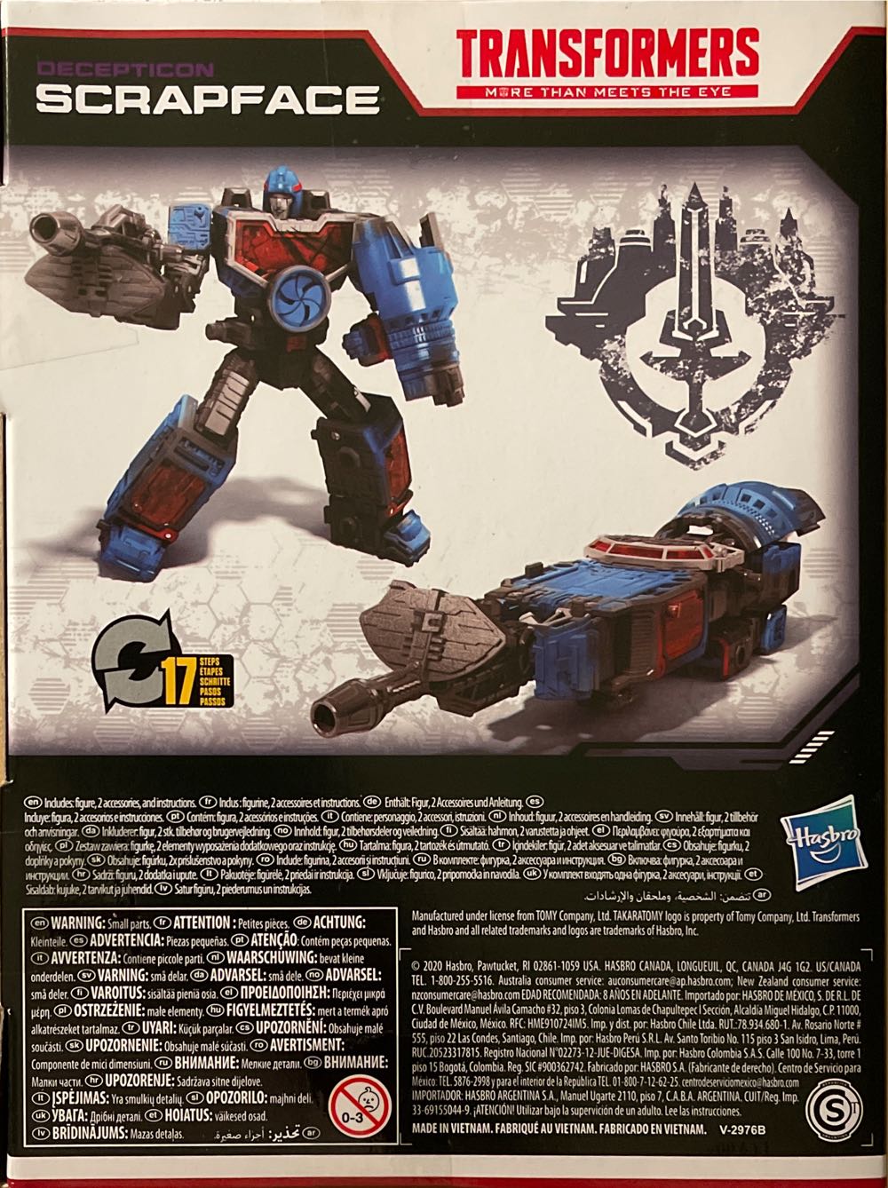 Transformers WFC Siege Scrapface - Hasbro / Takara Tomy (War For Cybertron Trilogy) action figure collectible [Barcode 5010993695621] - Main Image 4