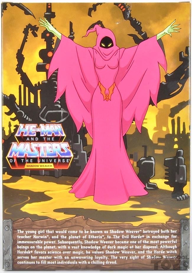 Shadow Weaver (Filmation) - Super7 (Masters Of The Universe Club Grayskull) action figure collectible [Barcode 811169033217] - Main Image 2