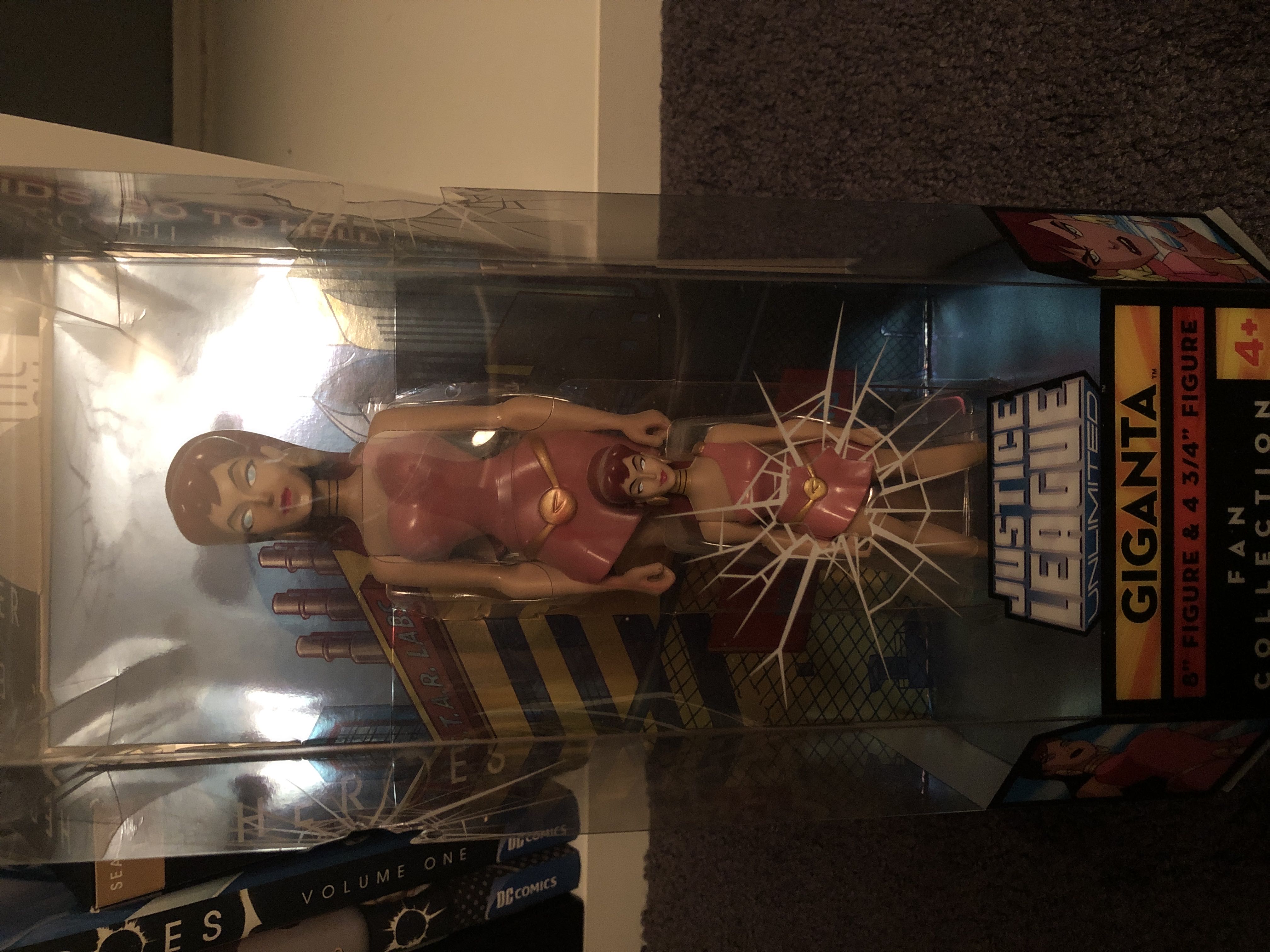 JLU Giganta - Mattell (Justice League Animated) action figure collectible [Barcode 027084667905] - Main Image 1