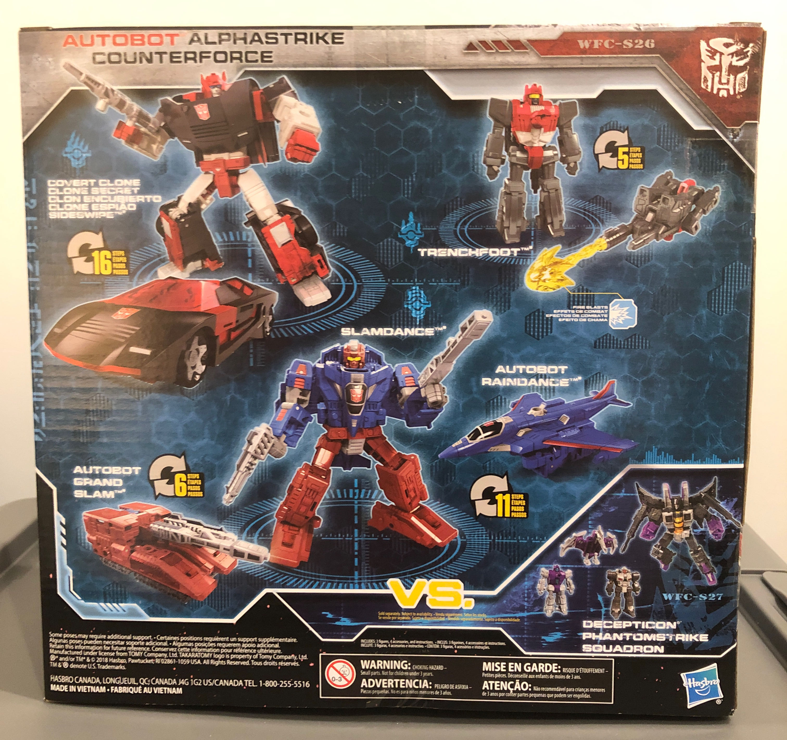 Transformers WFC Siege Sideswipe Alphastrike Counterforce - Hasbro (Transformers Siege: War For Cybertron) action figure collectible [Barcode 630509813407] - Main Image 2