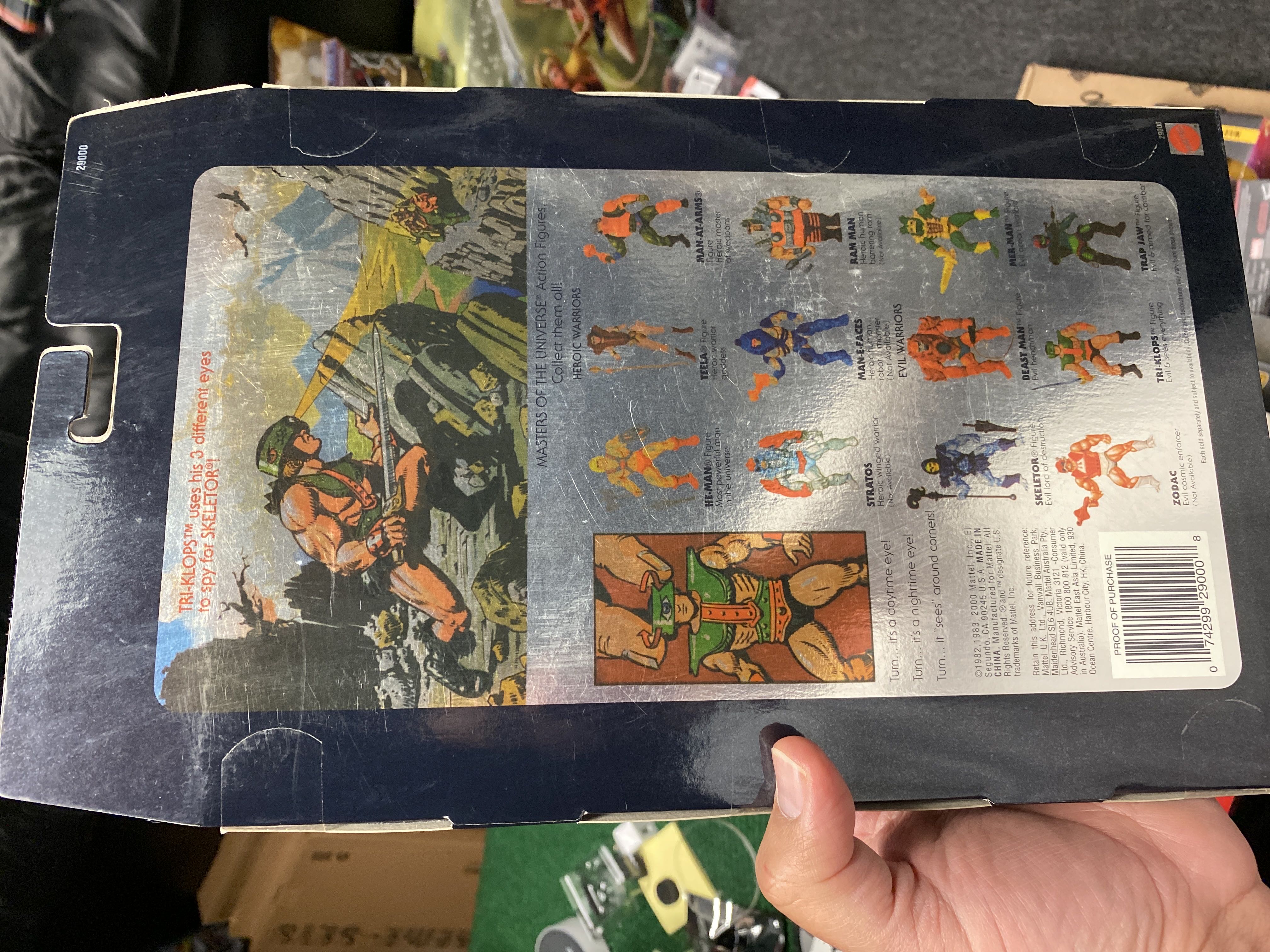 Tri-klops - Mattel (Masters Of The Universe) action figure collectible [Barcode 074299290008] - Main Image 2